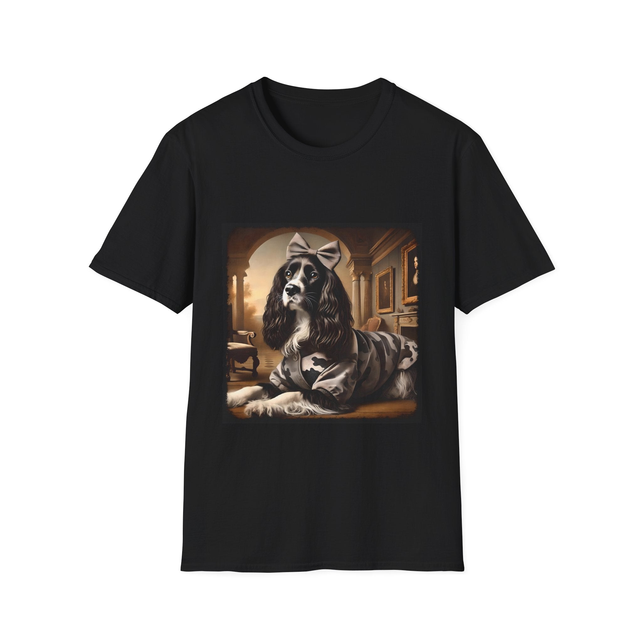English Springer Spaniel Camo Cutie | Unisex Dog T-Shirt