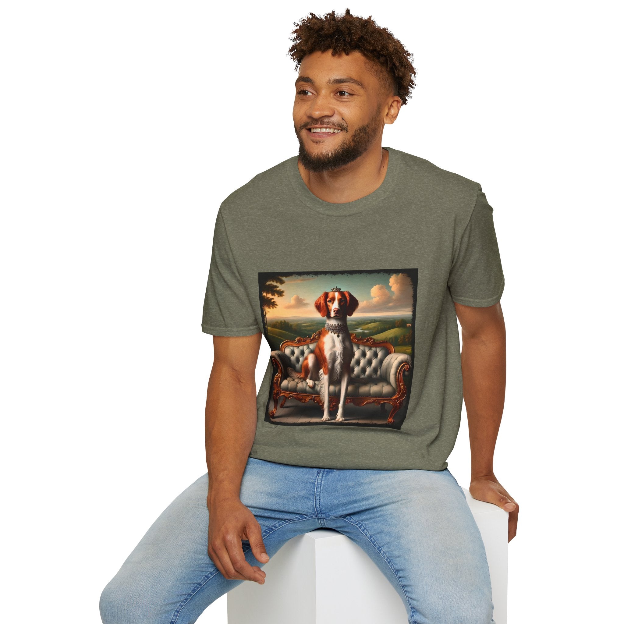 Brittany Royal Princess | Unisex Dog T-Shirt