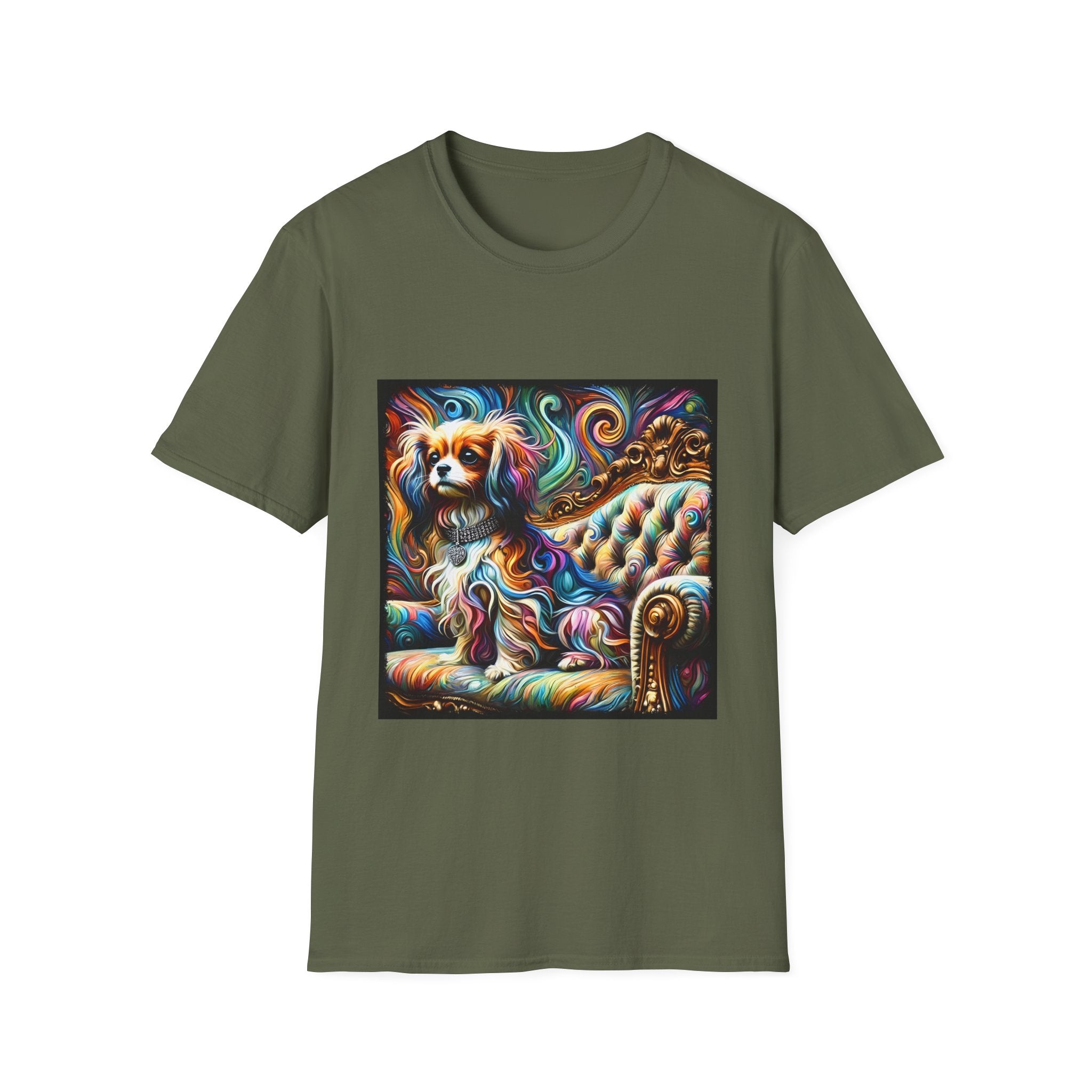 Cavalier King Charles Spaniel Stunning Swirl | Unisex Dog T-Shirt