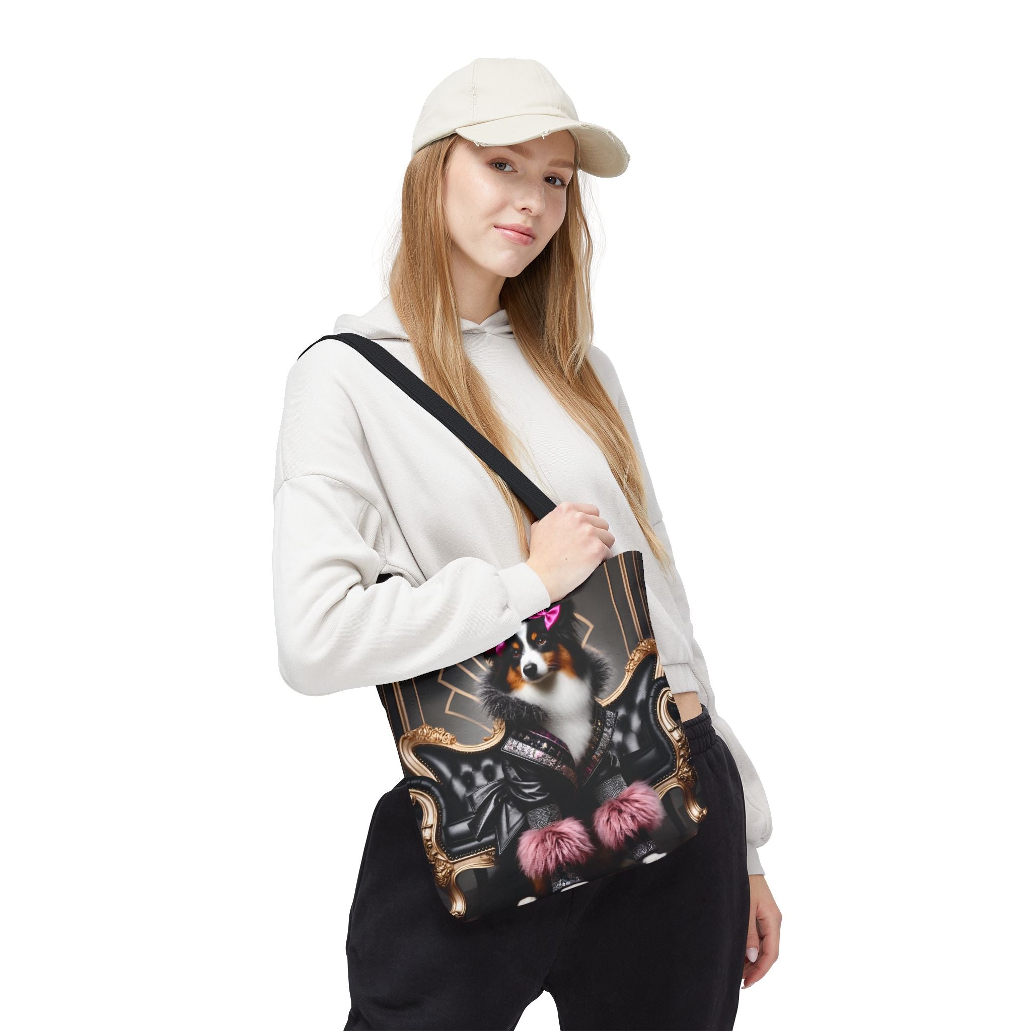 Australian Shepherd Tote Bag | Rhinestone Rebel Dog Lover Gift