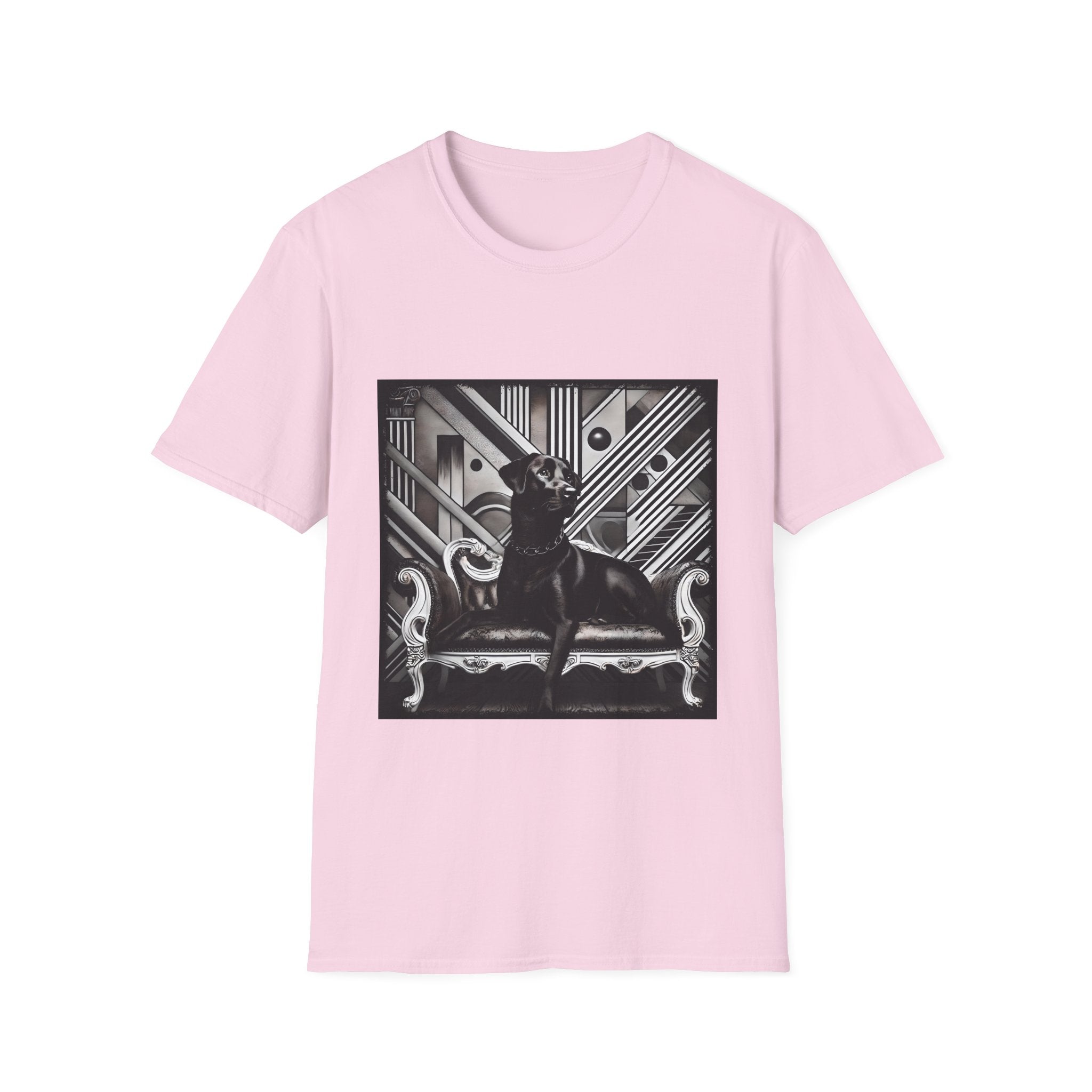 Labrador Retriever B&W Rebel | Unisex Dog T-Shirt