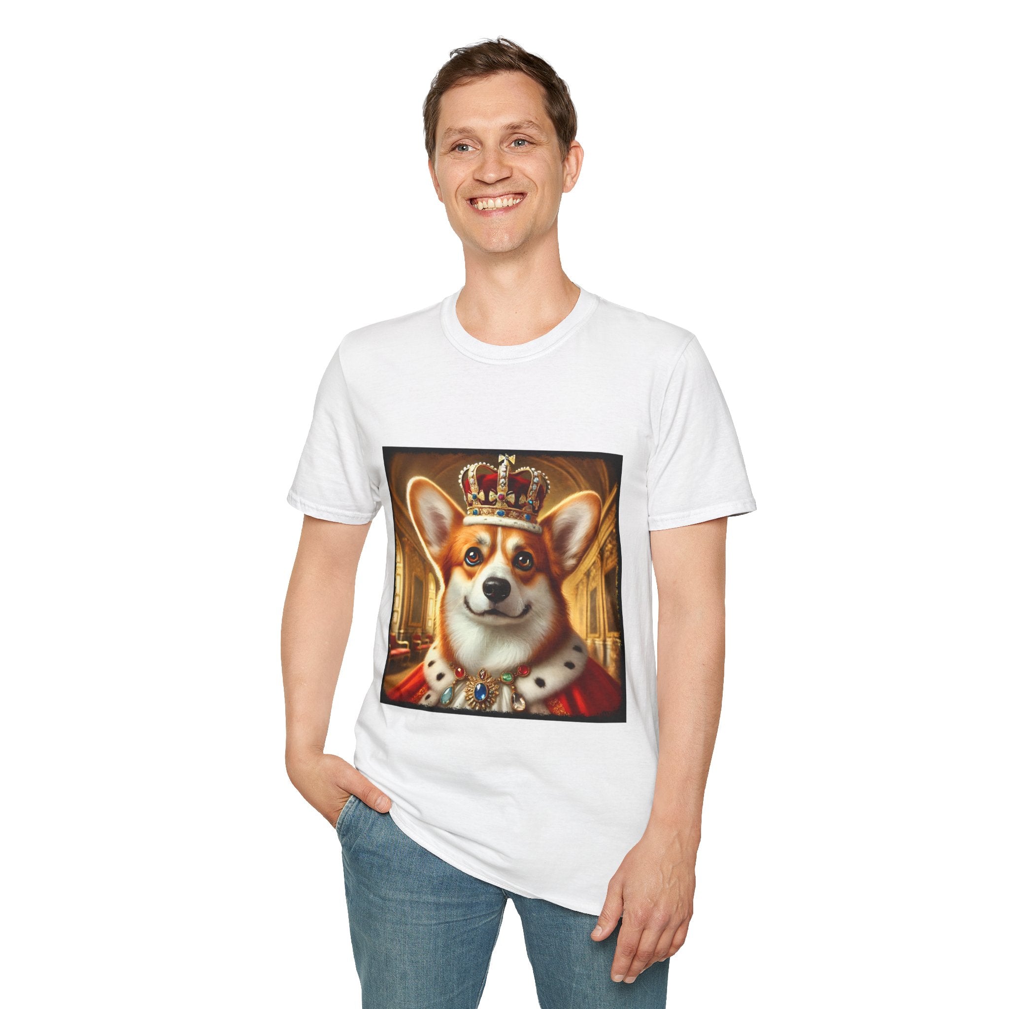 Pembroke Welsh Corgi Majestic Muse | Unisex Dog T-Shirt