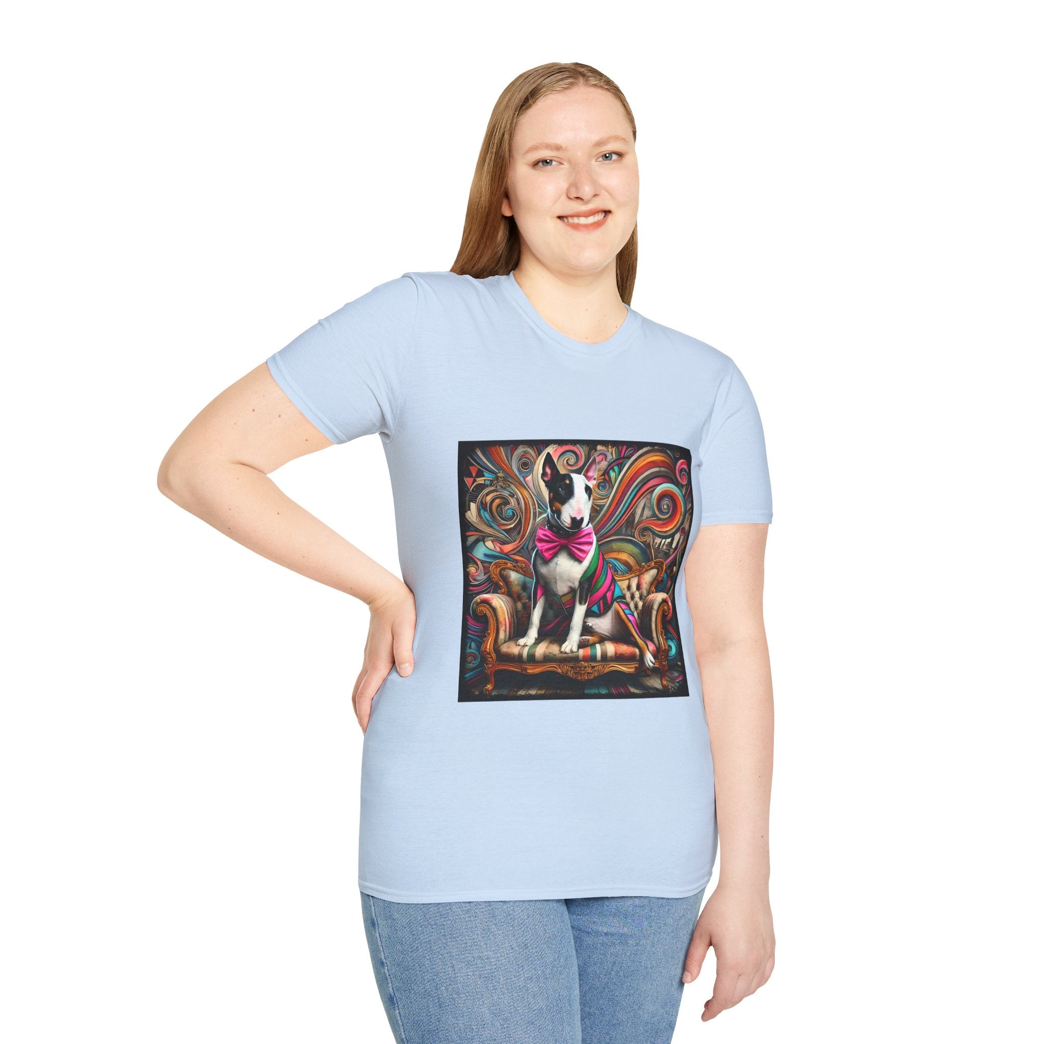 Bull Terrier Bold Rocker | Unisex Dog T-Shirt