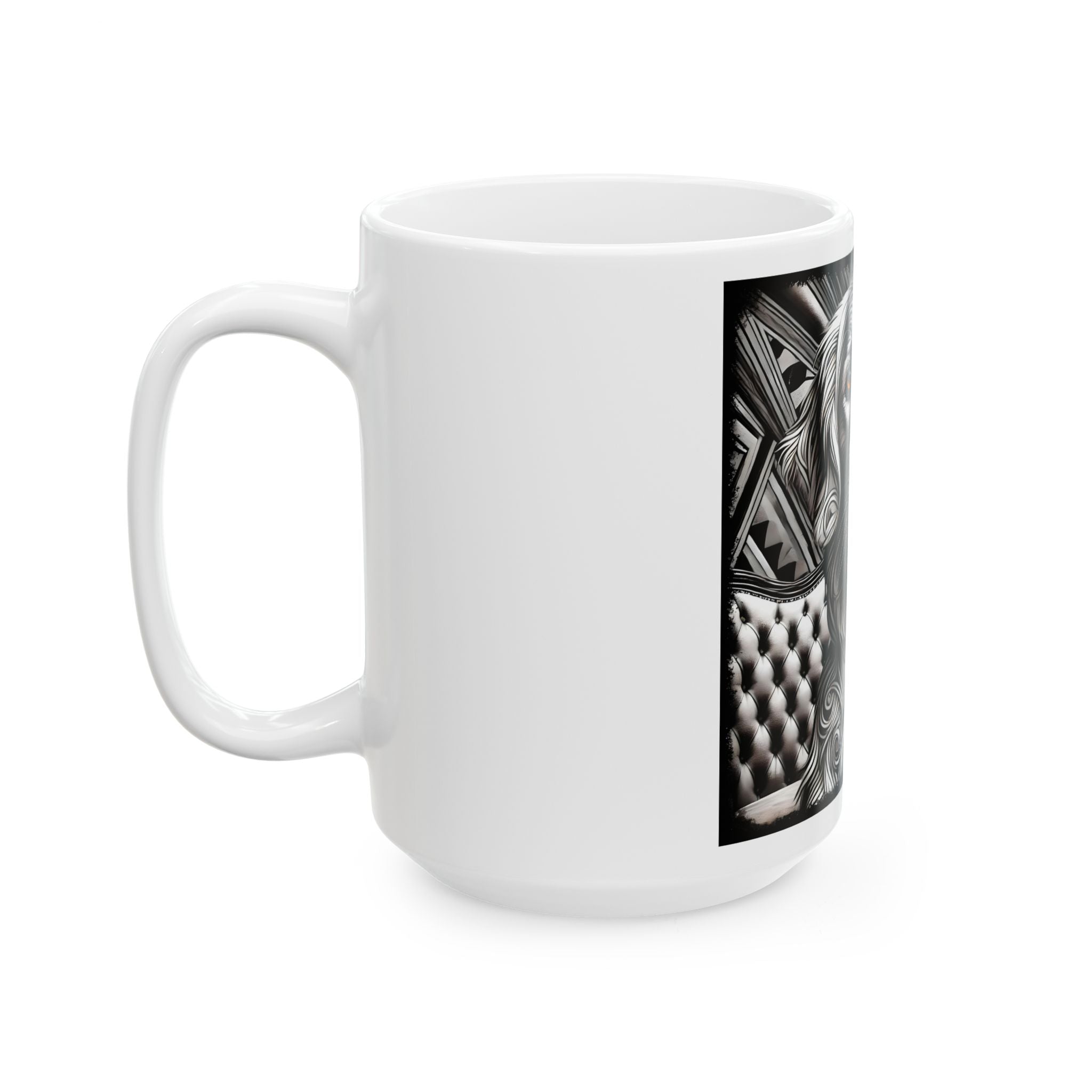 Golden Retriever Mug | B&W Bold Eyes Dog Lover Gift