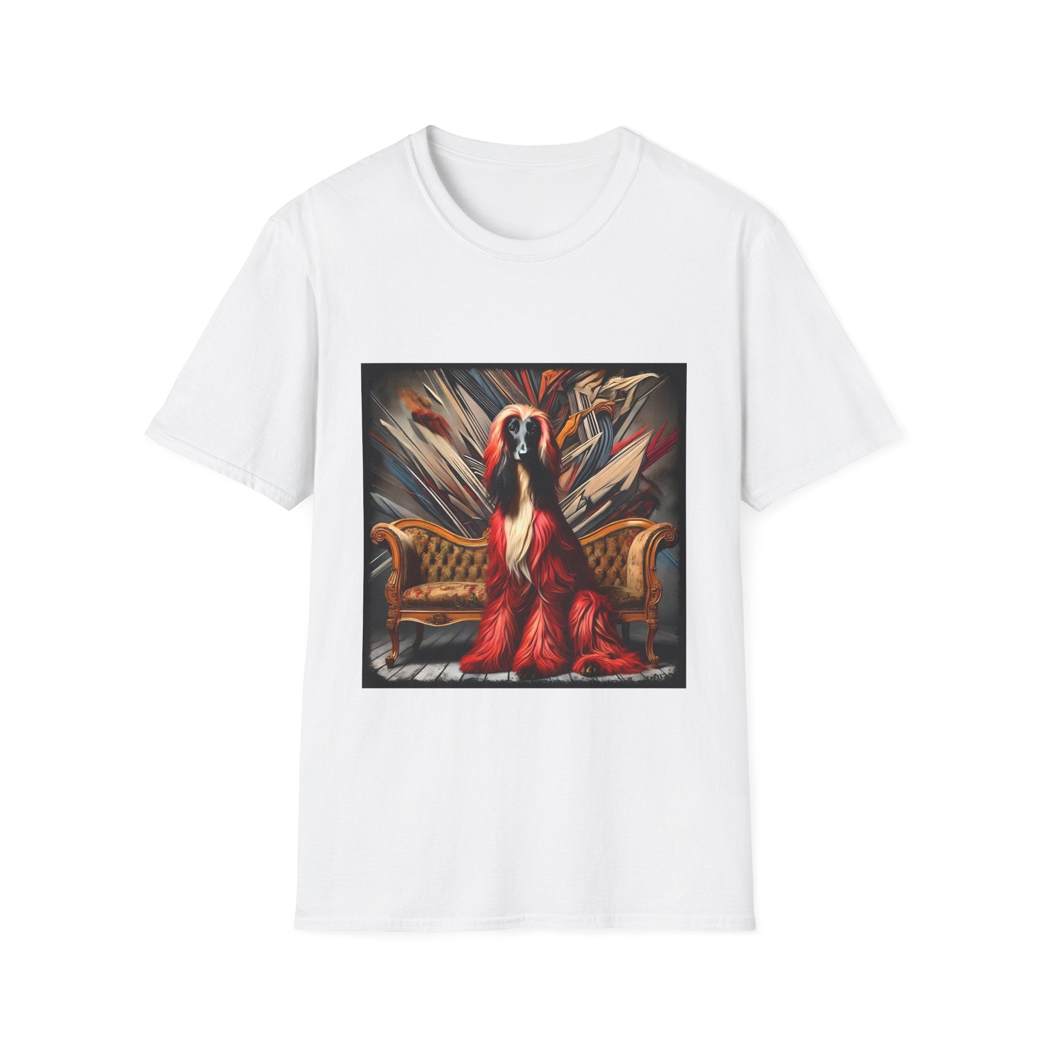Afghan Hound Shirt | Red Rebel Dog Lover Tee