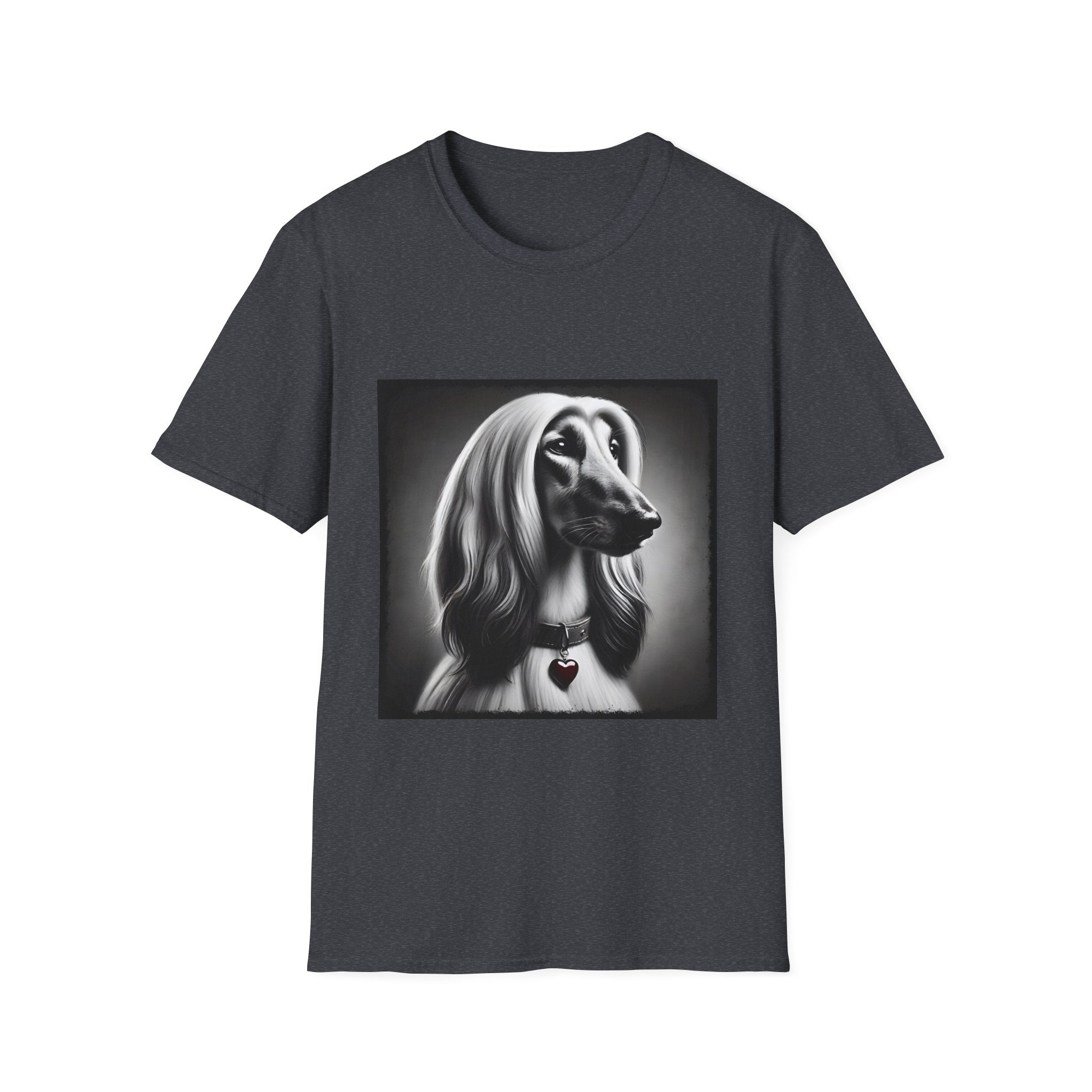 Afghan Hound Shirt | Heart Charm Dog Lover Tee