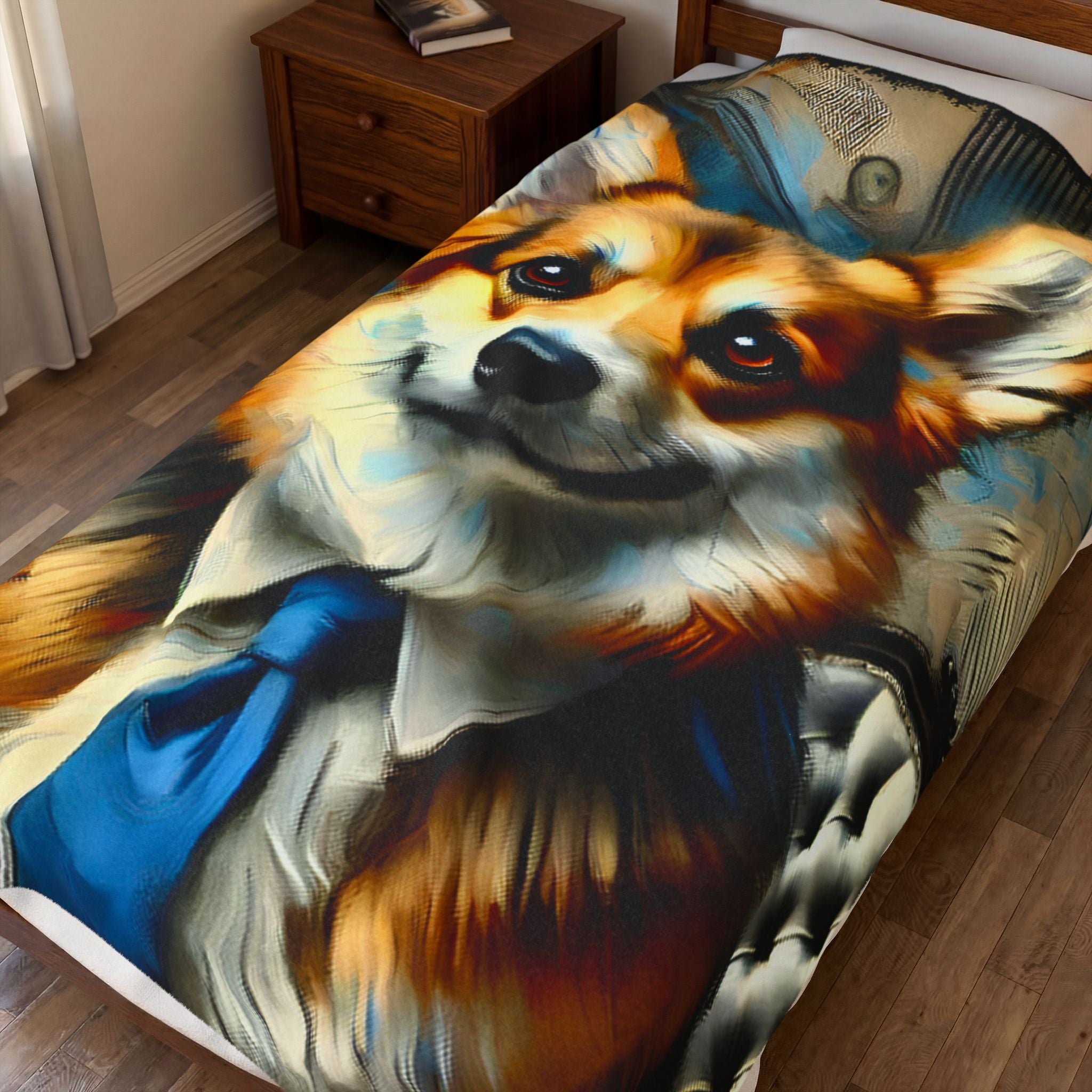 Pembroke Welsh Corgi Blanket | Classic Gent Dog Lover Gift