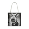 Airedale Terrier Tote Bag | Heart Charm Dog Lover Gift