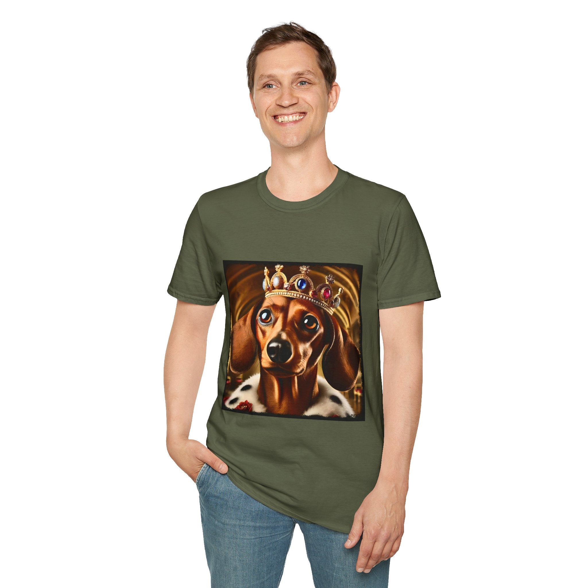 Dachshund Majestic King | Unisex Dog T-Shirt