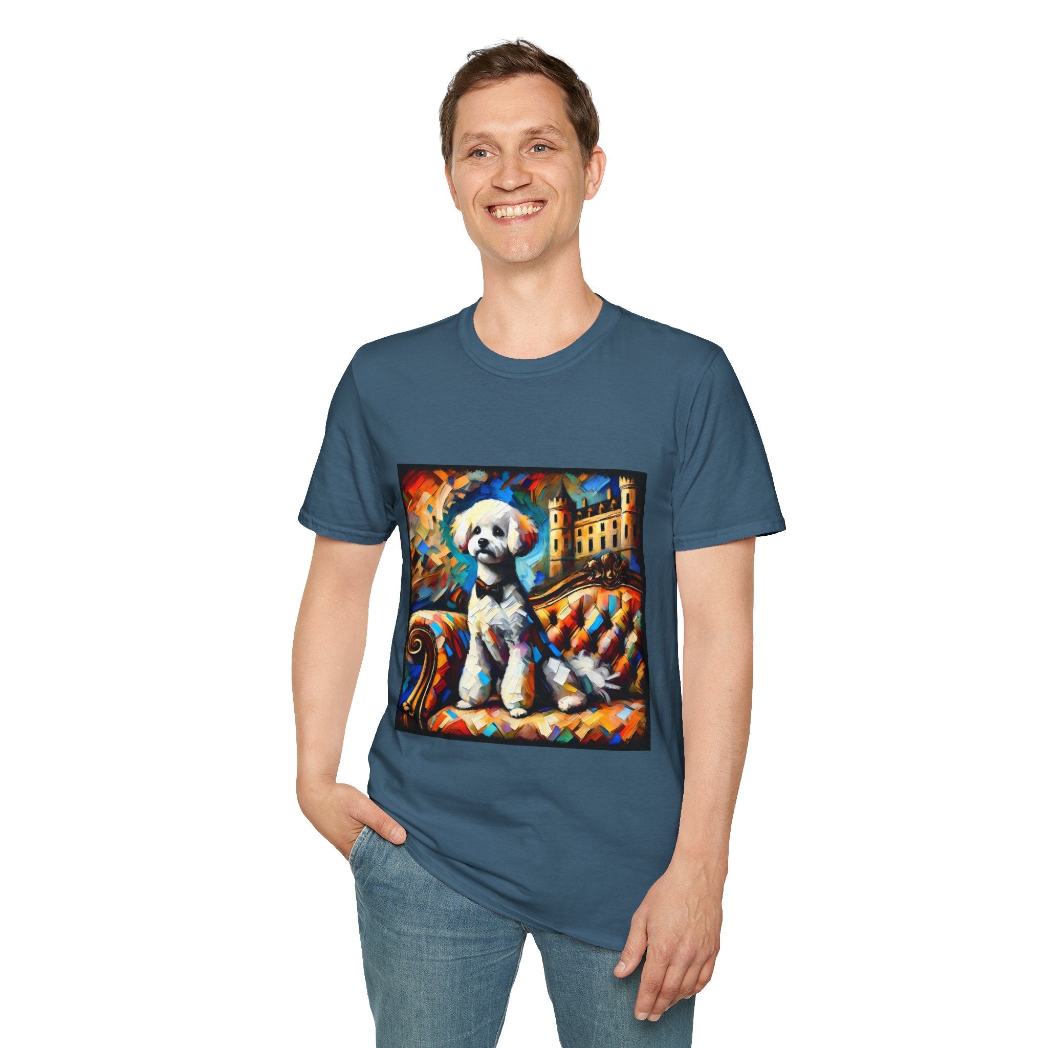 Bichon Frise Bowtie Classic | Unisex Dog T-Shirt