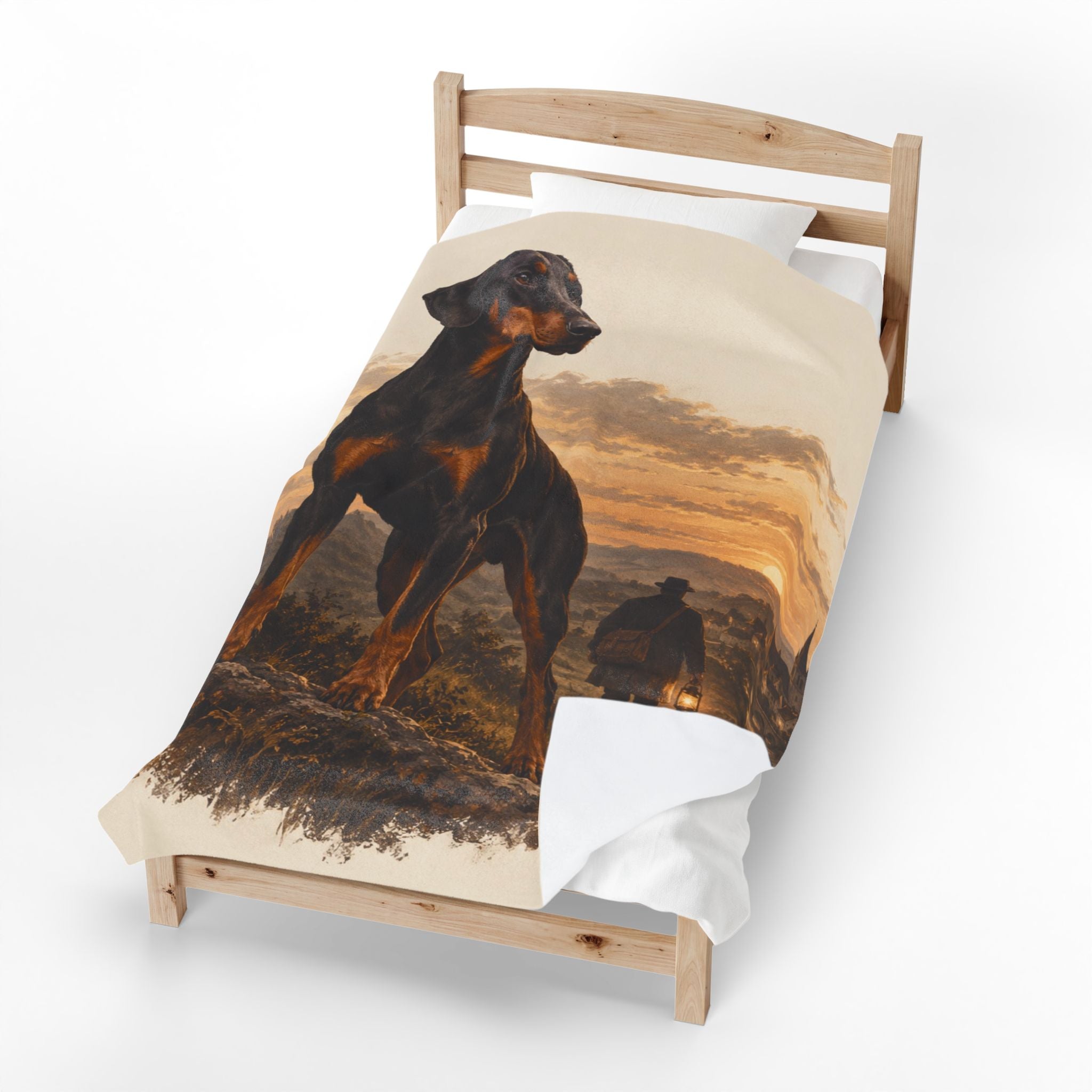 Doberman Pinscher Blanket | Guardian Origins Dog Lover Gift