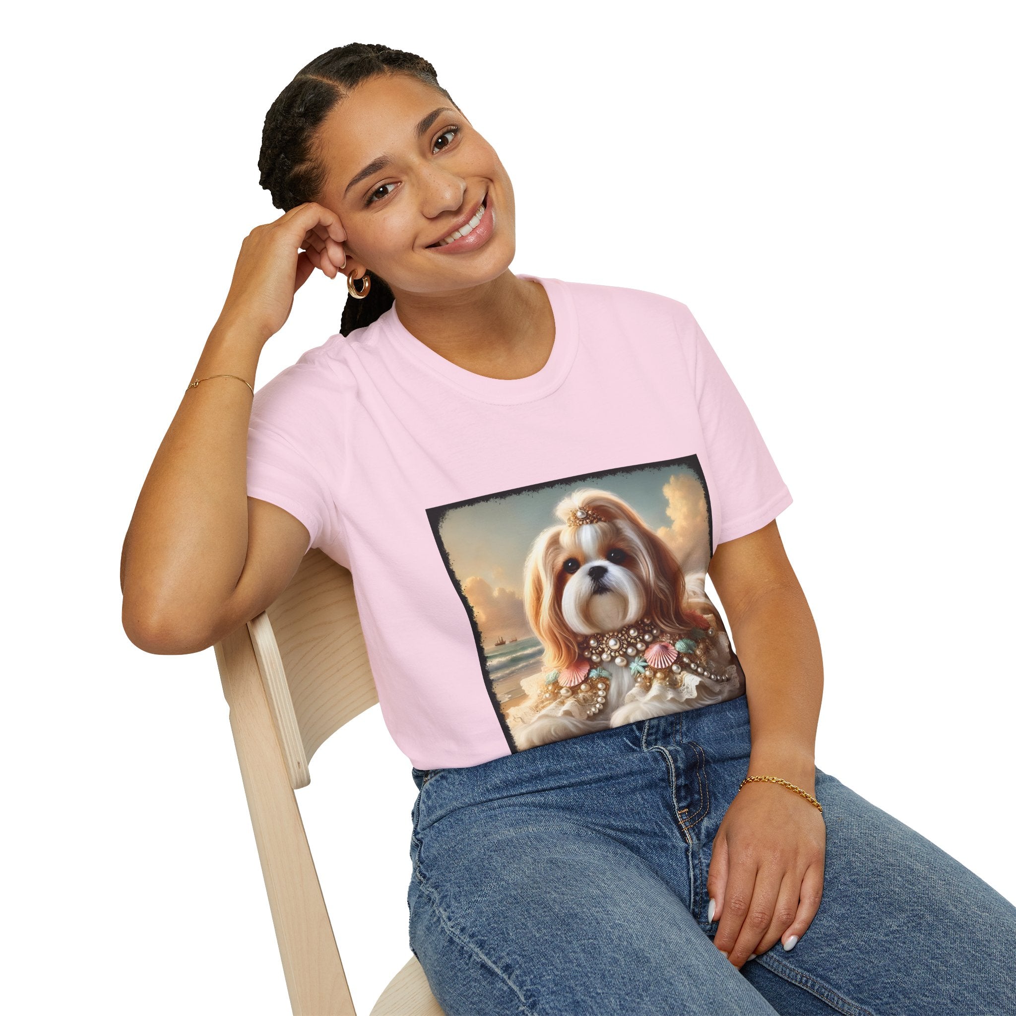 Shih Tzu Beach Babe | Unisex Dog T-Shirt