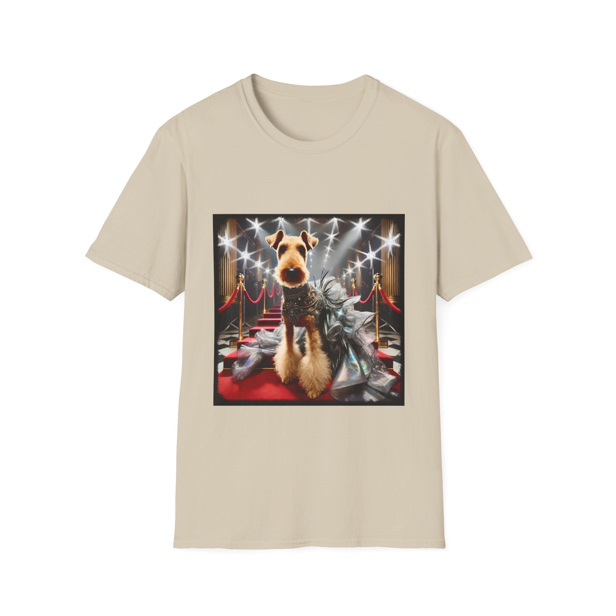 Airedale Terrier Shirt | Glam Gal Dog Lover Tee