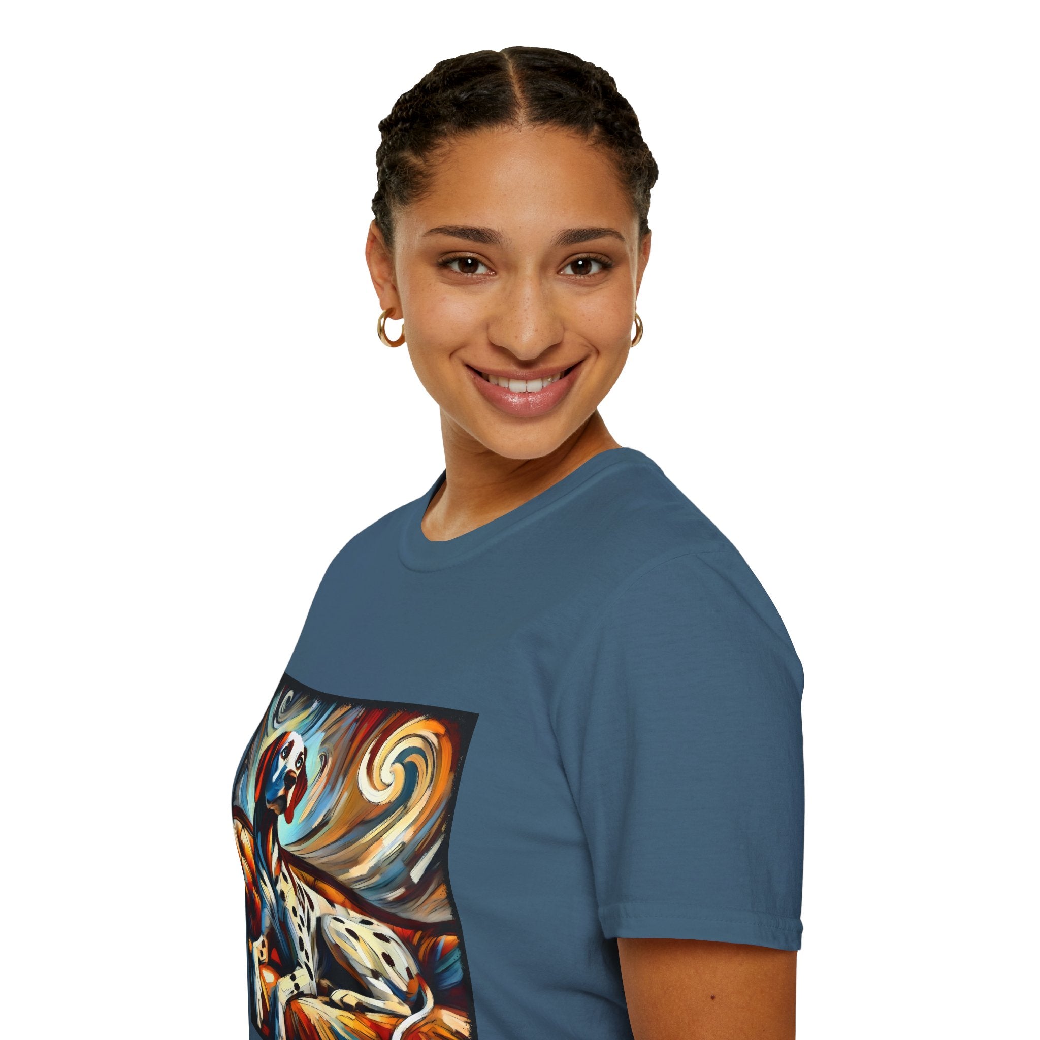 Dalmatian Warm Swirl | Unisex Dog T-Shirt