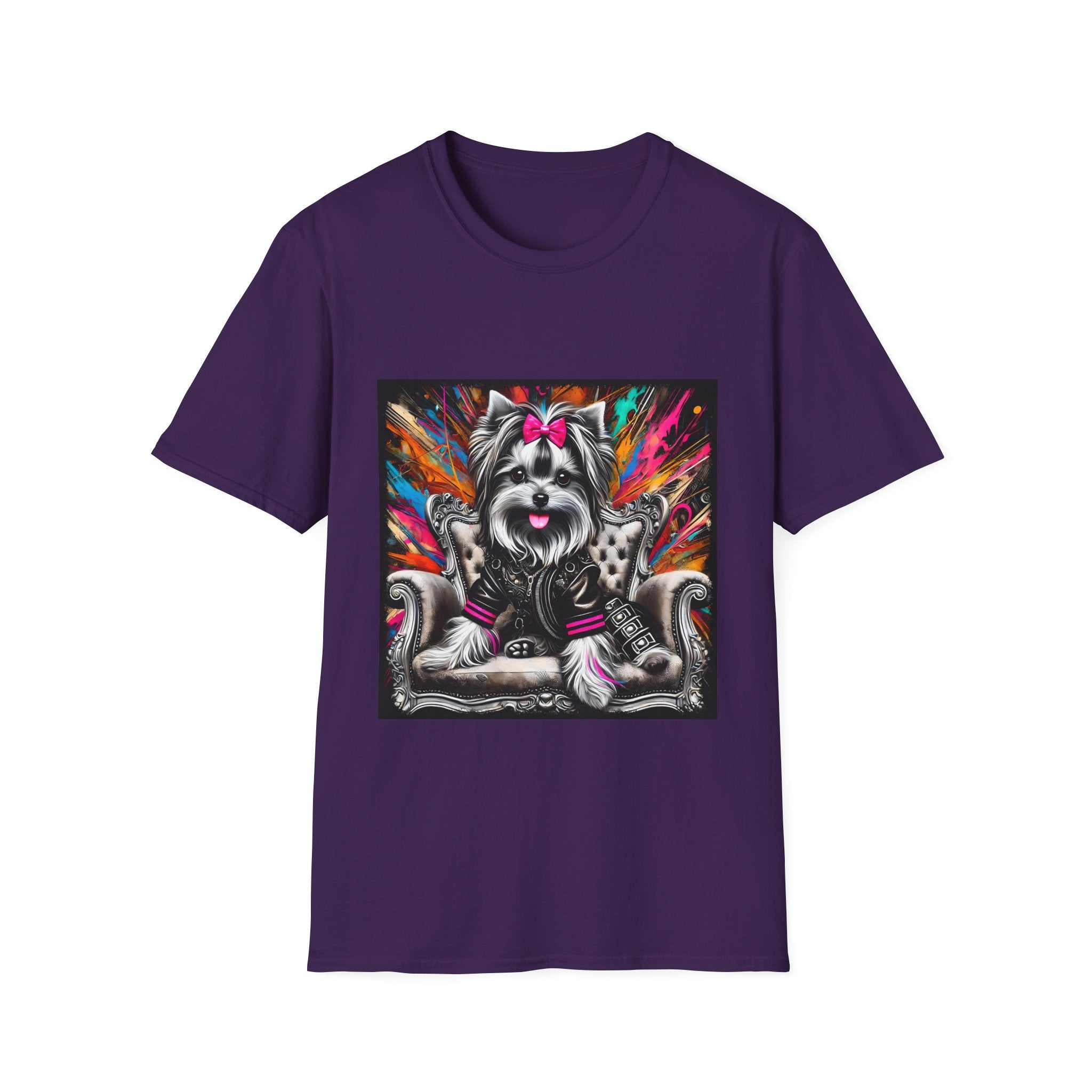 Yorkshire Terrier Bold Rocker  | Unisex Dog T-Shirt