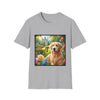 Golden Retriever Shirt | Garden Delight Dog Lover Tee