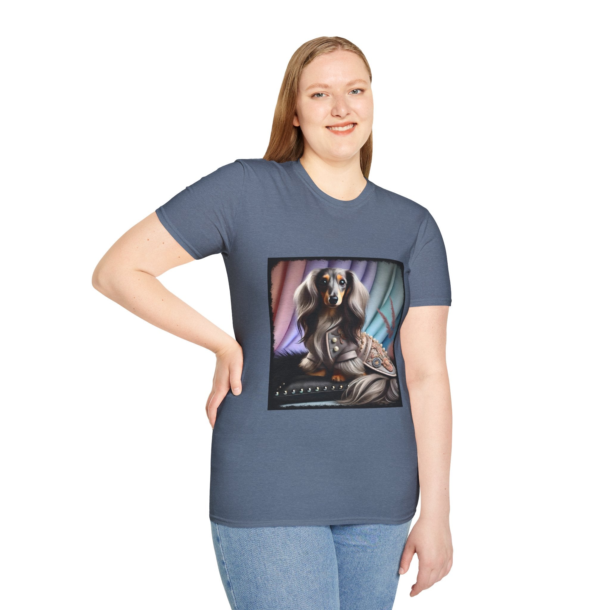 Dachshund Bold Fashionista | Unisex Dog T-Shirt