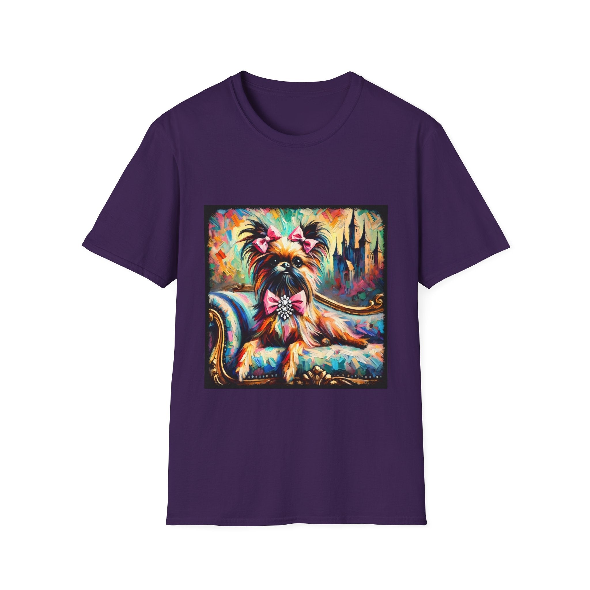 Brussels Griffon Diamond Princess Classic | Unisex Dog T-Shirt