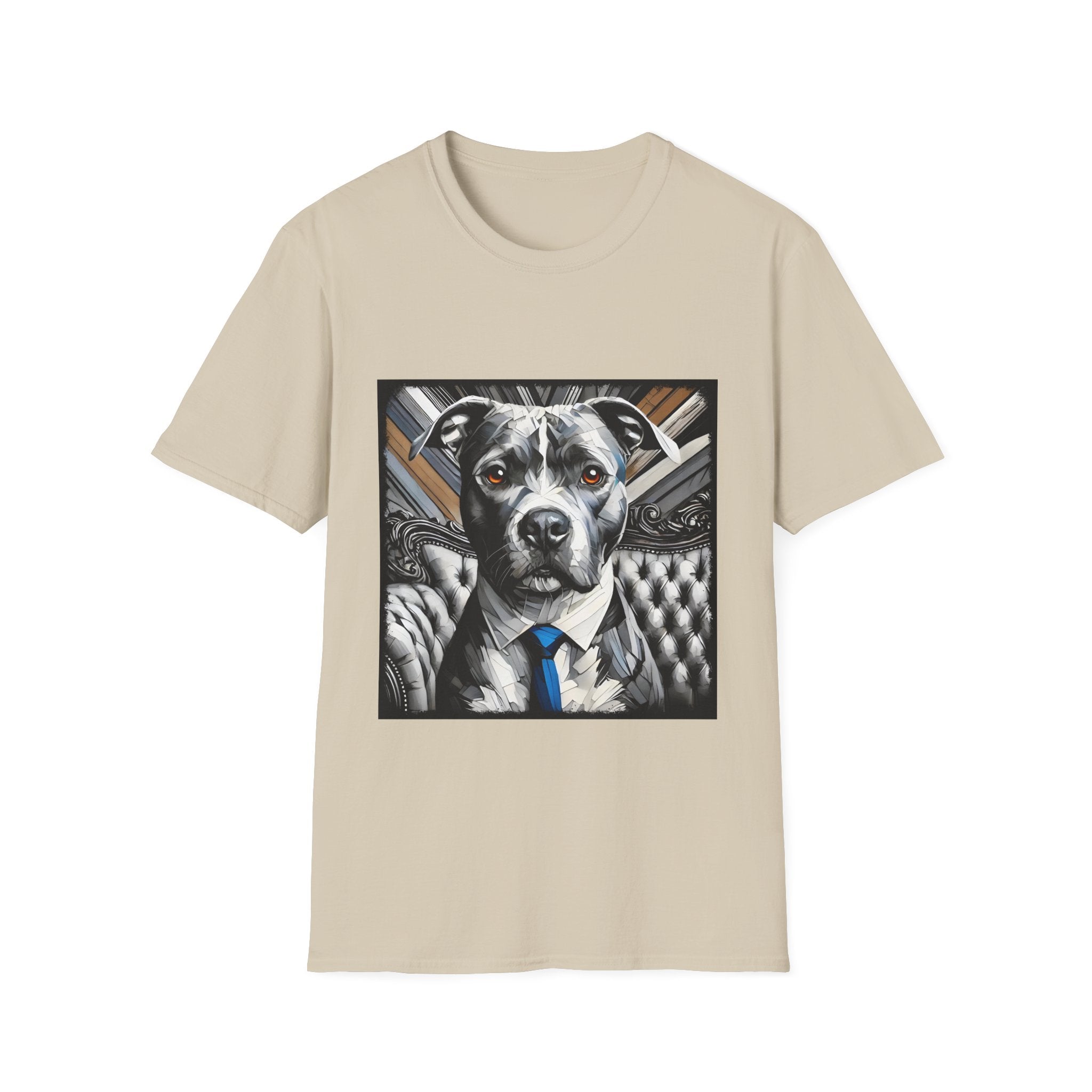 American Pit Bull Terrier Shirt | B&W Bold Eyes Dog Lover Tee
