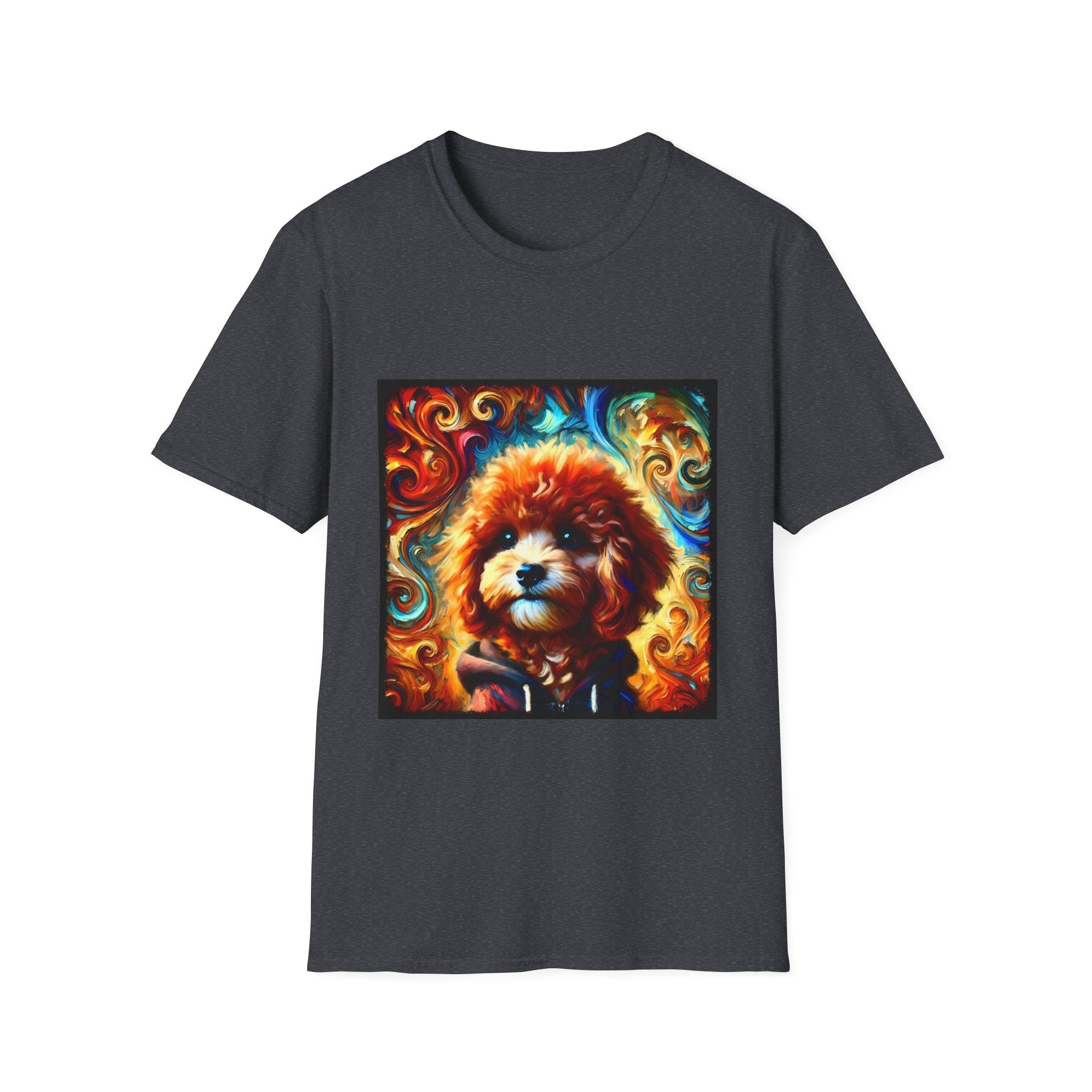 Poodle Multicolor Swirl | Unisex Dog T-Shirt