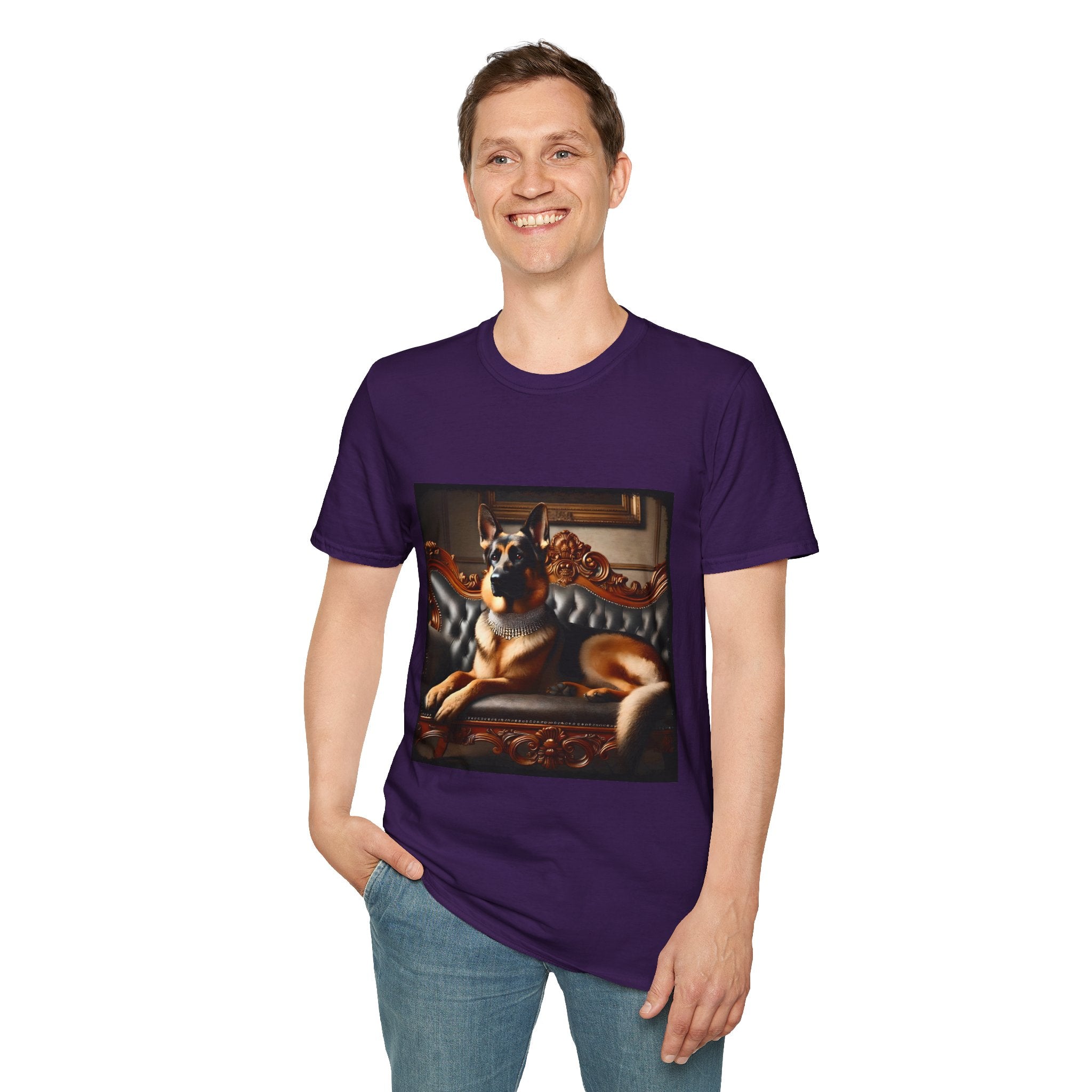 German Shepherd Posh Princess | Unisex Dog T-Shirt