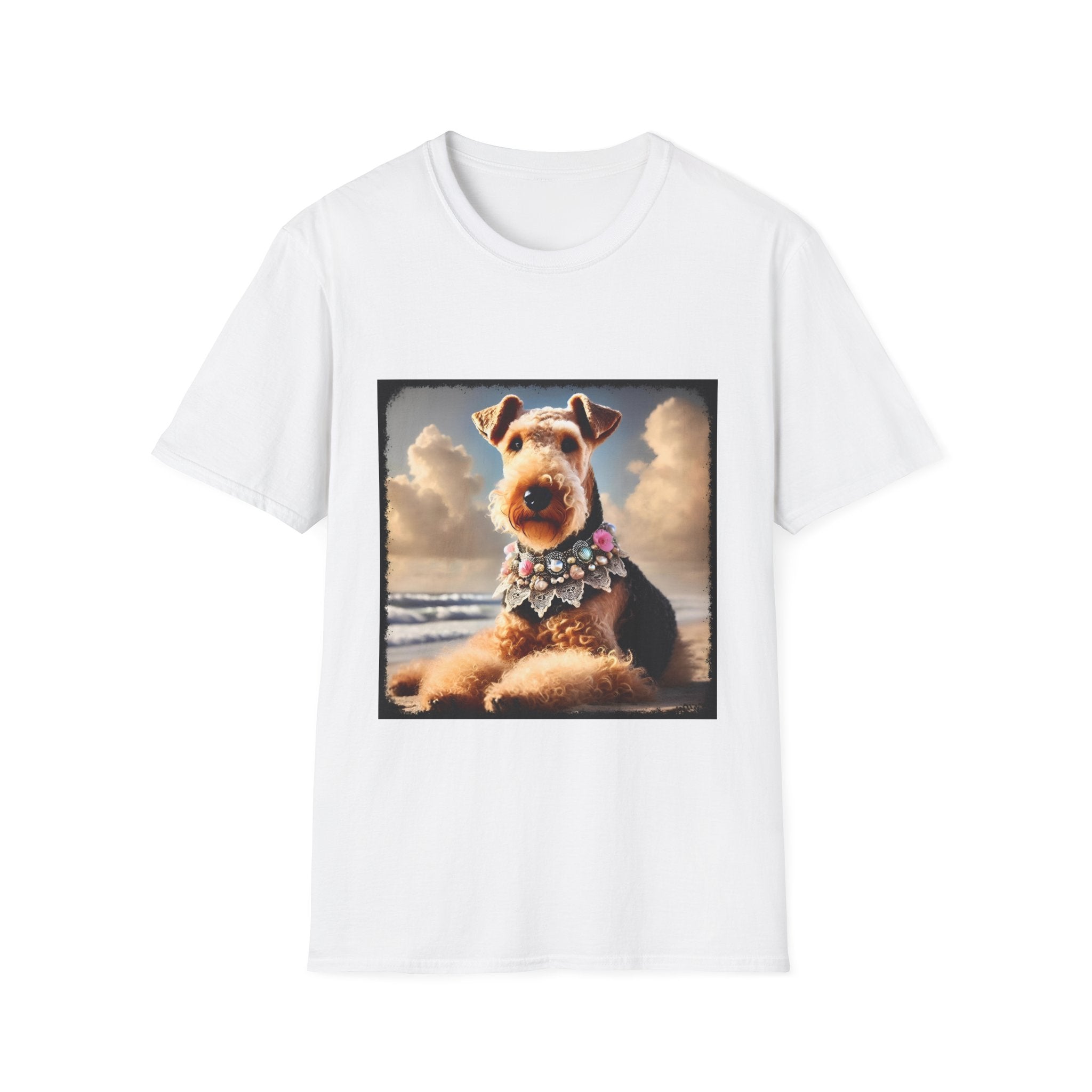 Airedale Terrier Shirt | Beach Beauty Dog Lover Tee