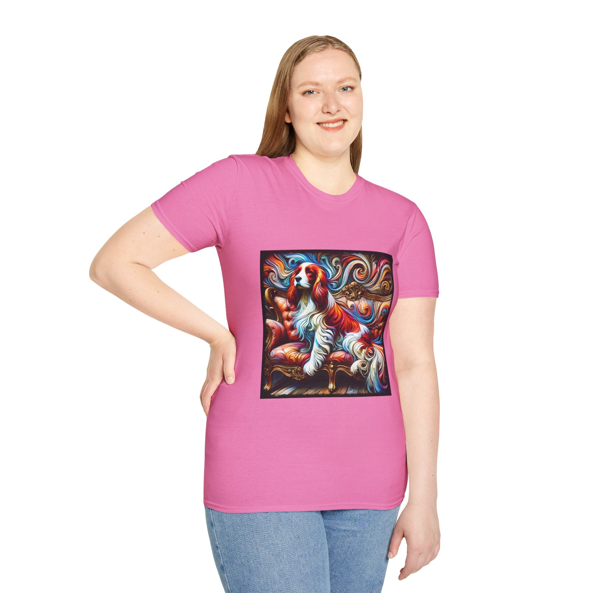 English Springer Spaniel Bold Swirl | Unisex Dog T-Shirt