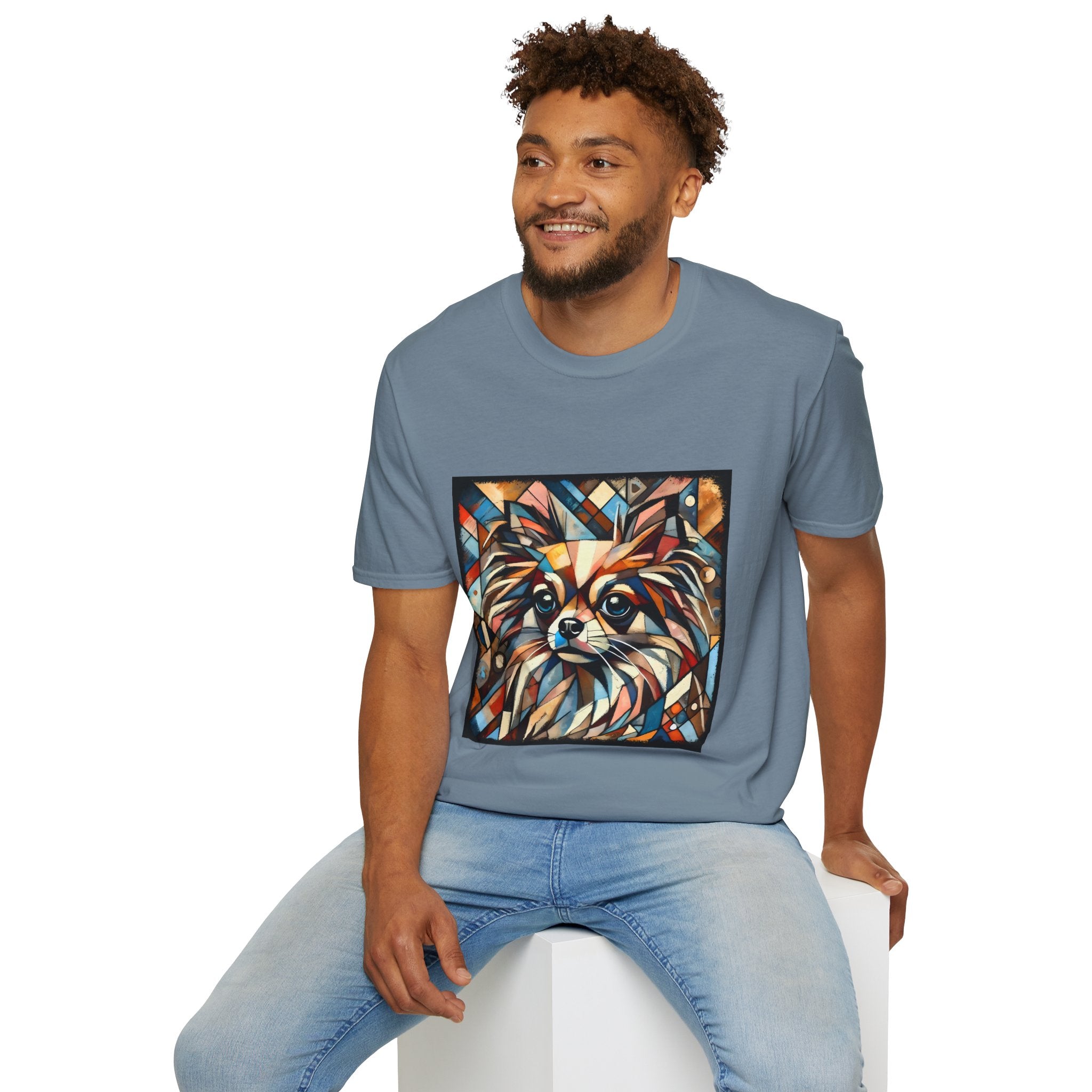 Chihuahua Vivid Geometric | Unisex Dog T-Shirt