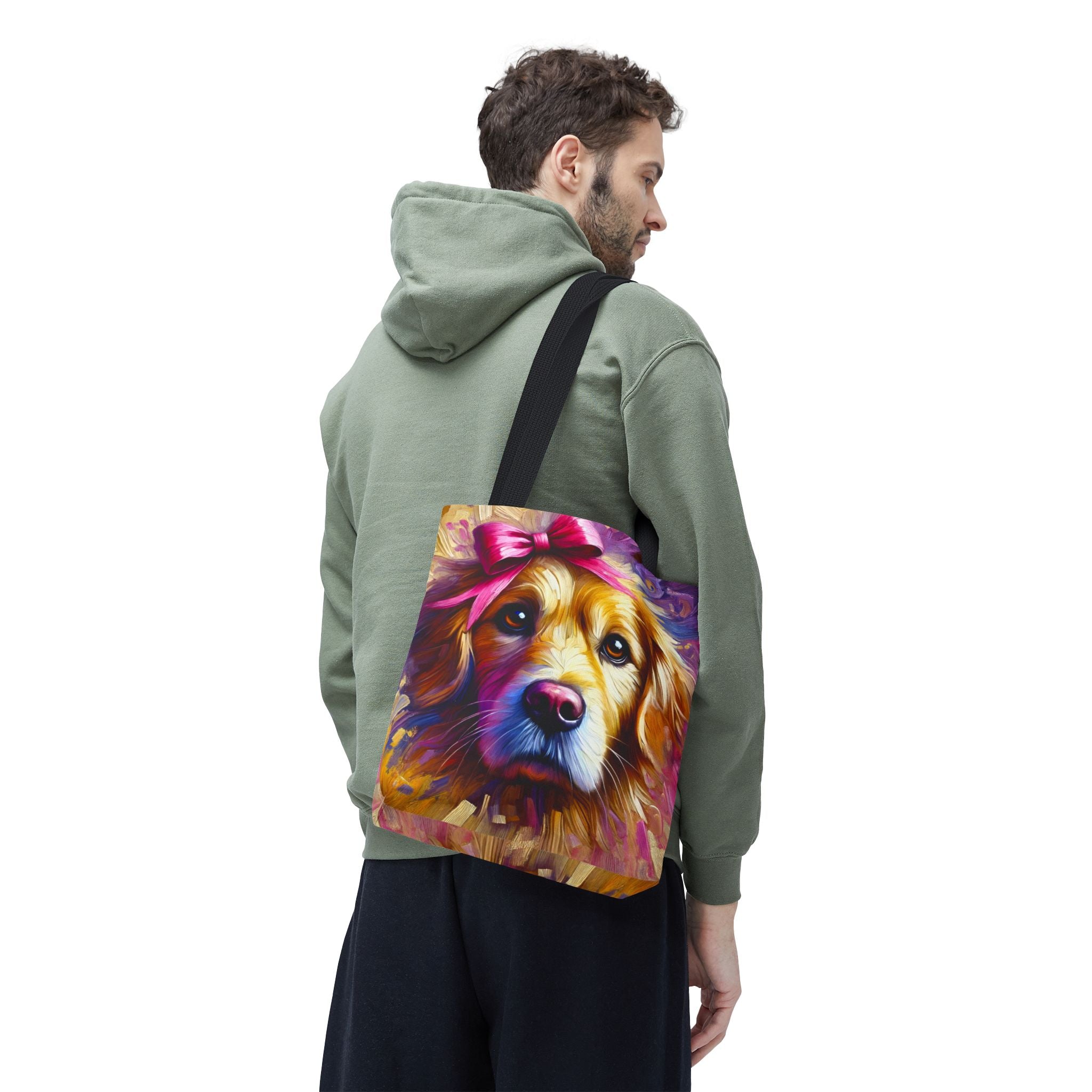 Golden Retriever Tote Bag | Radiant Classic Dog Lover Gift