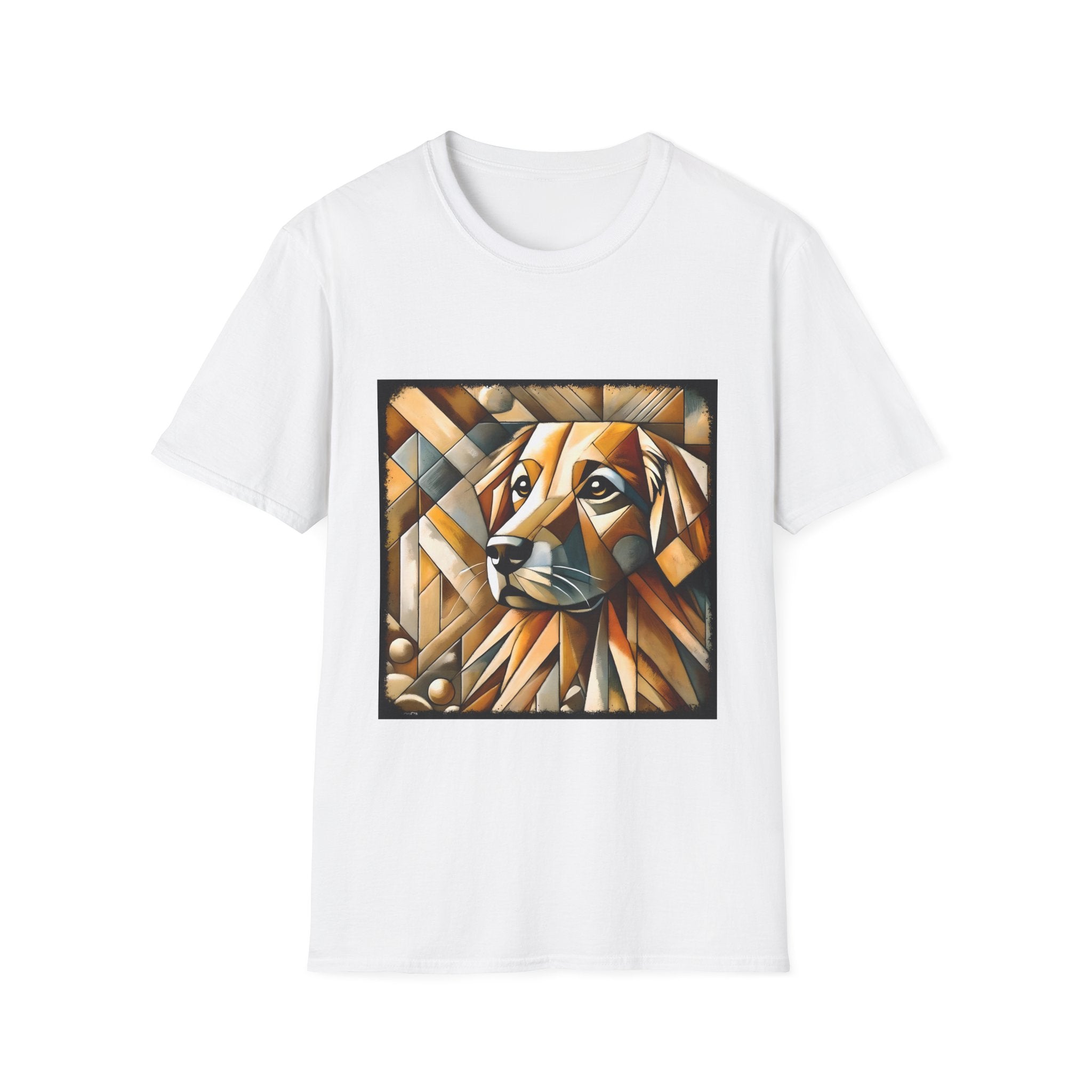 Golden Retriever Shirt | Geometric Dog Lover Tee
