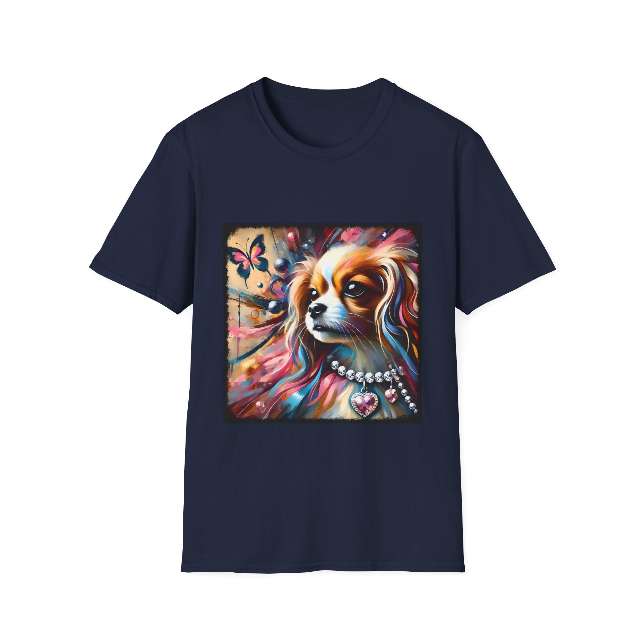 Cavalier King Charles Spaniel Shirt | Pink Diamond Classic Dog Lover Tee