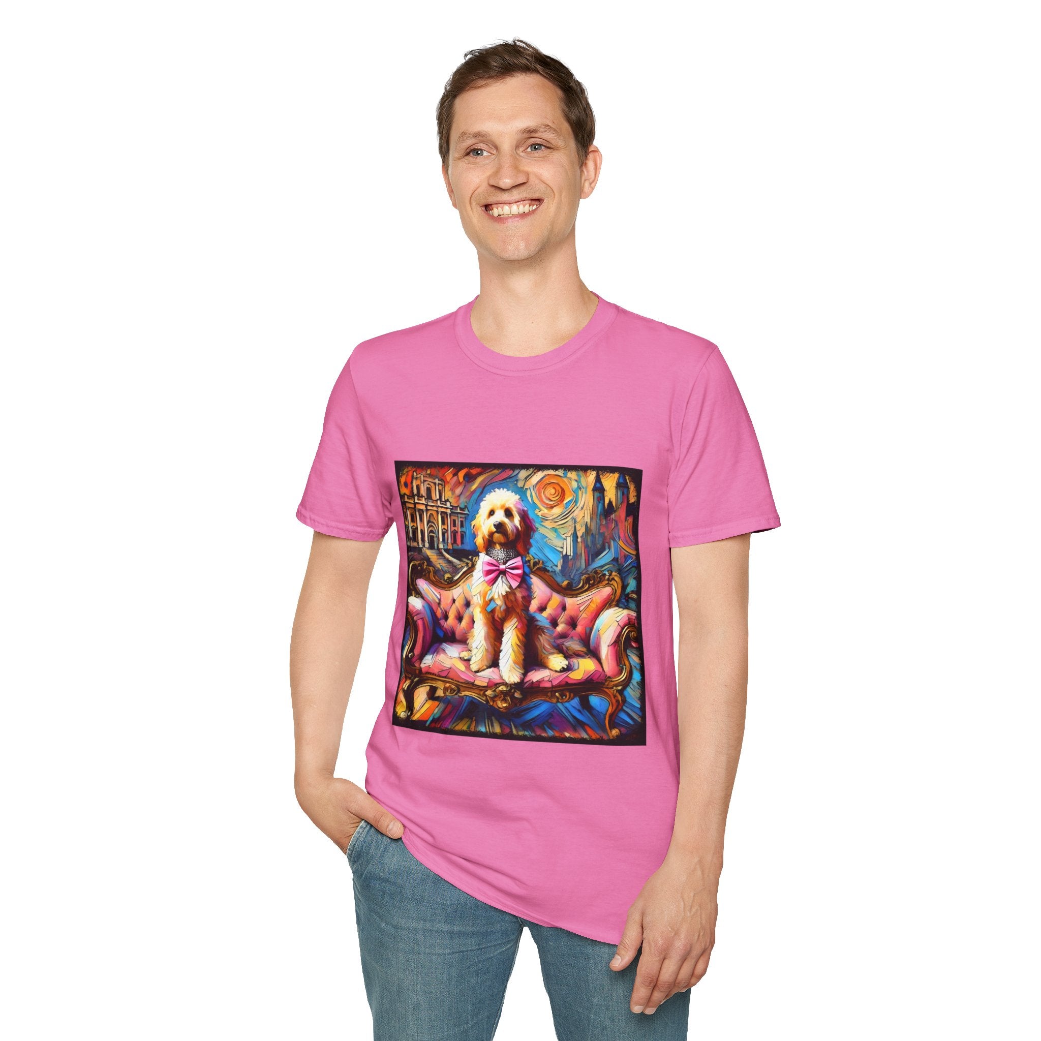 Goldendoodle Diamond Princess Classic | Unisex Dog T-Shirt