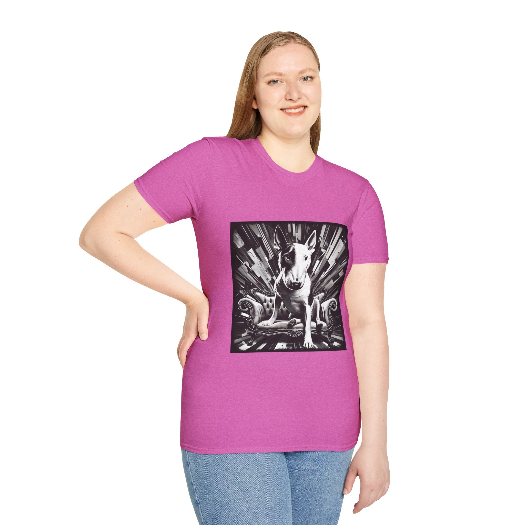 Bull Terrier B&W Bold | Unisex Dog T-Shirt