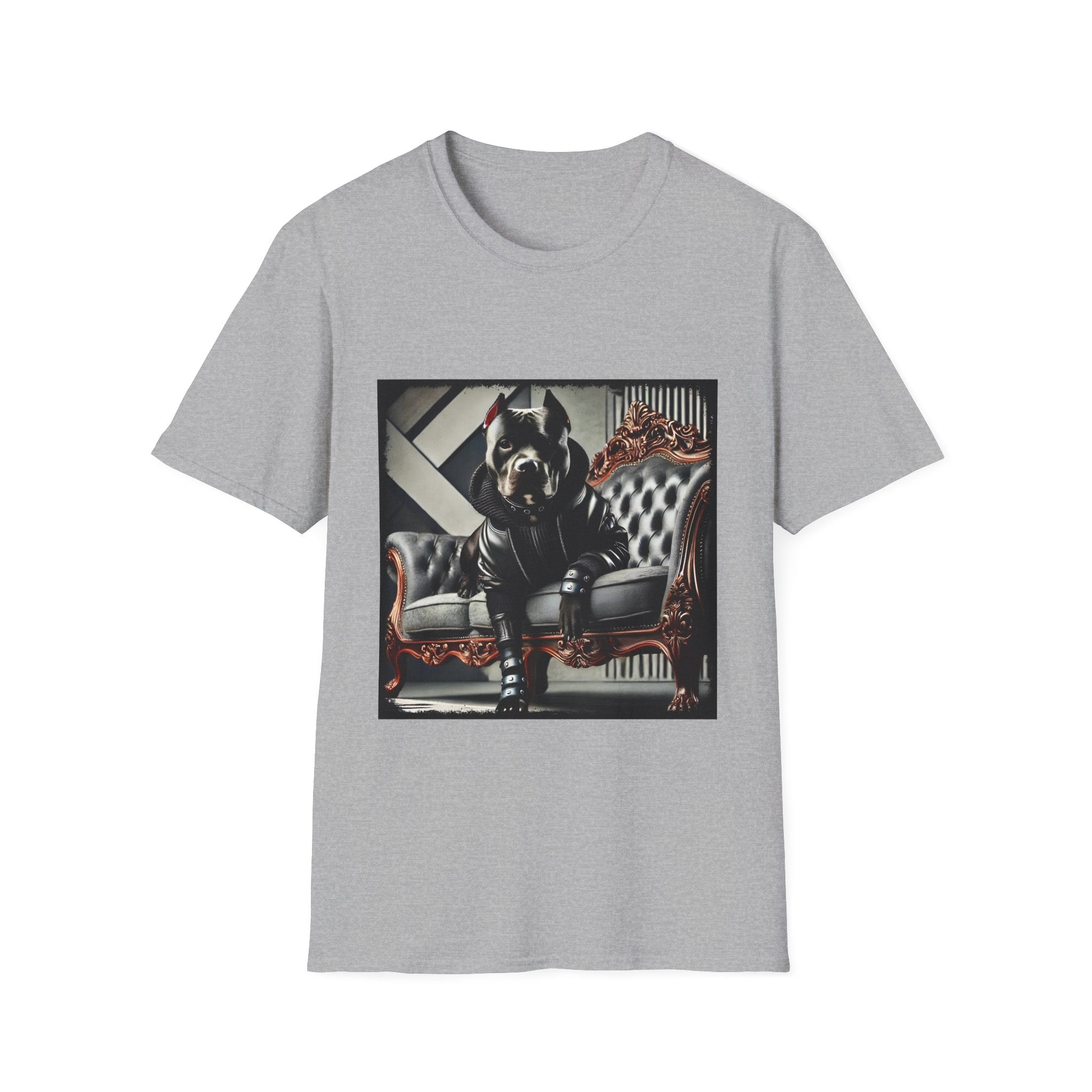 American Pit Bull Terrier Shirt | Leather Rebel Dog Lover Tee