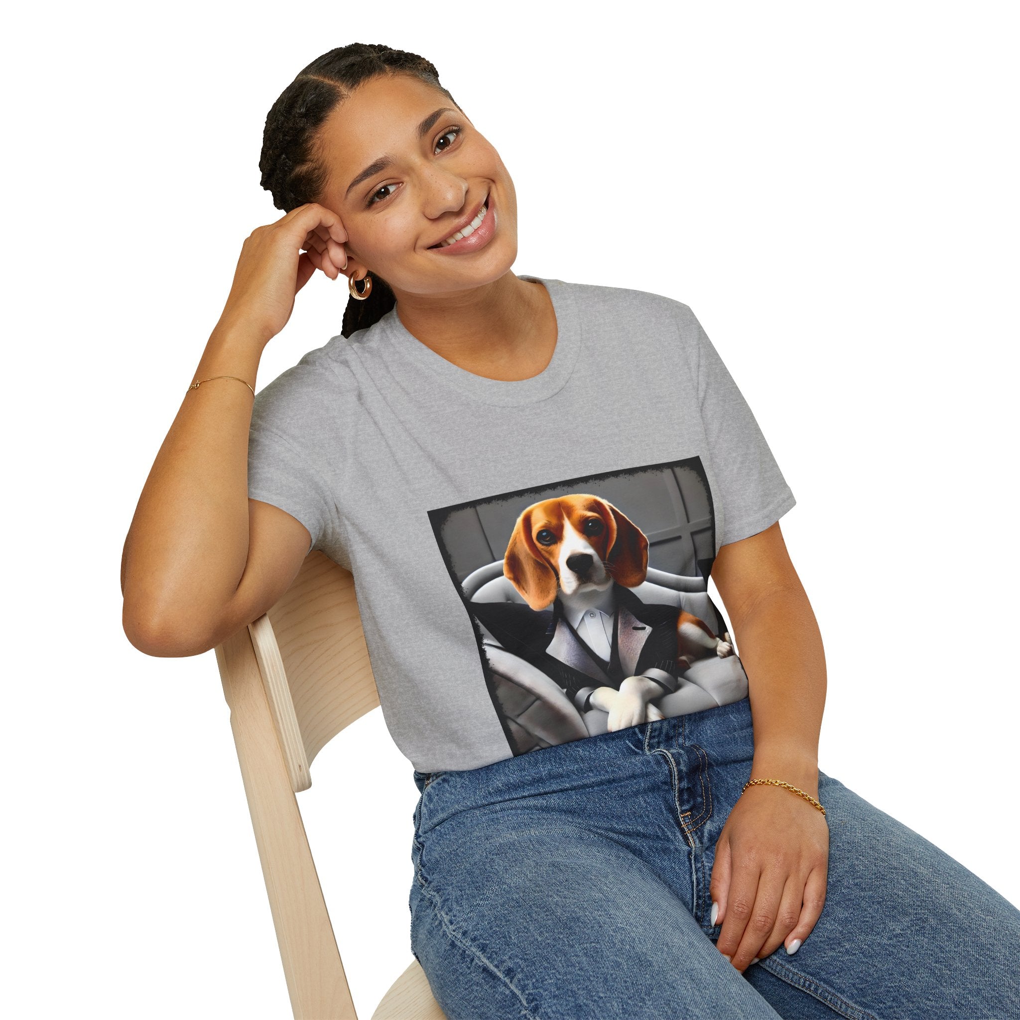 Beagle Tailored Gent | Unisex Dog T-Shirt