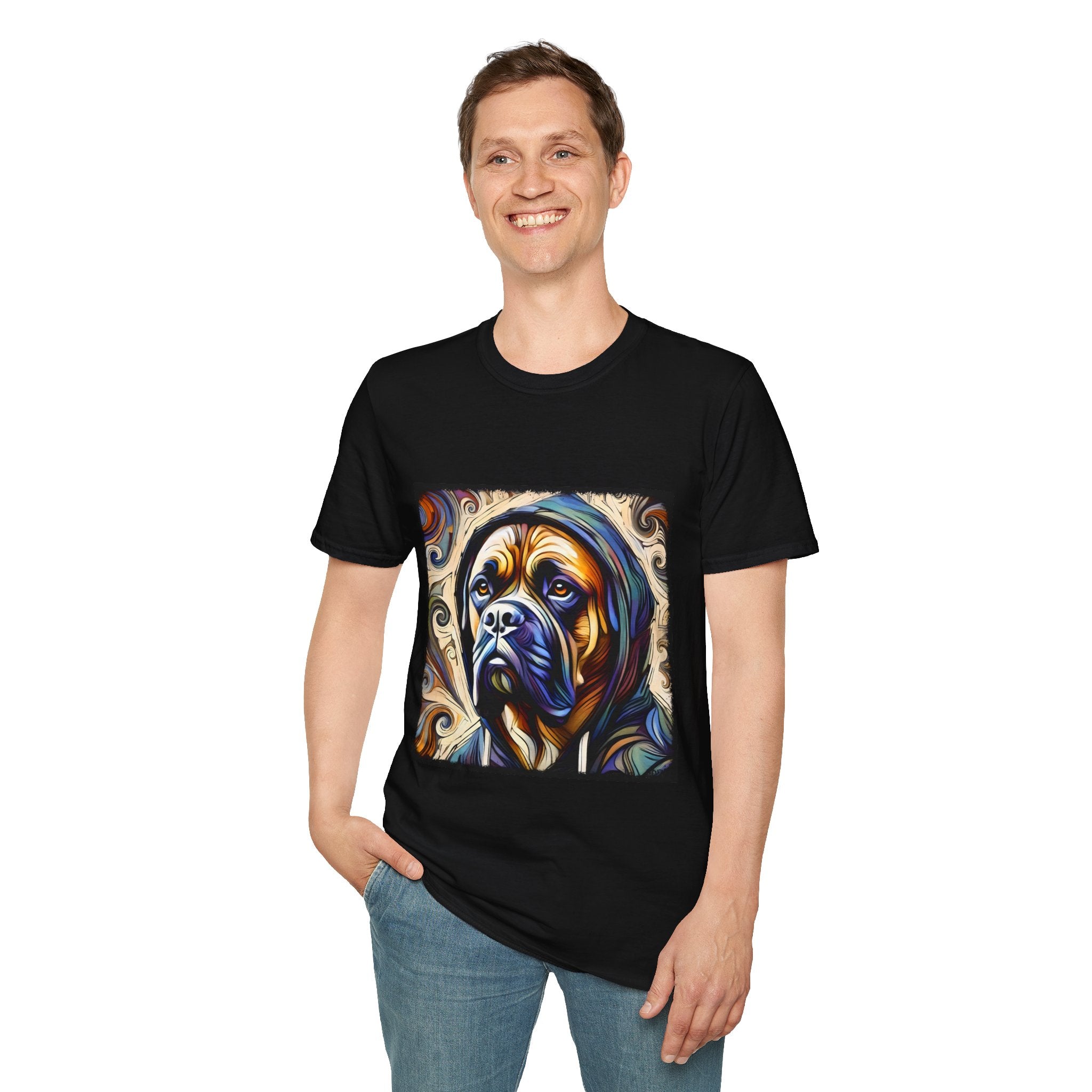 Bullmastiff Relaxed Swirl | Unisex Dog T-Shirt