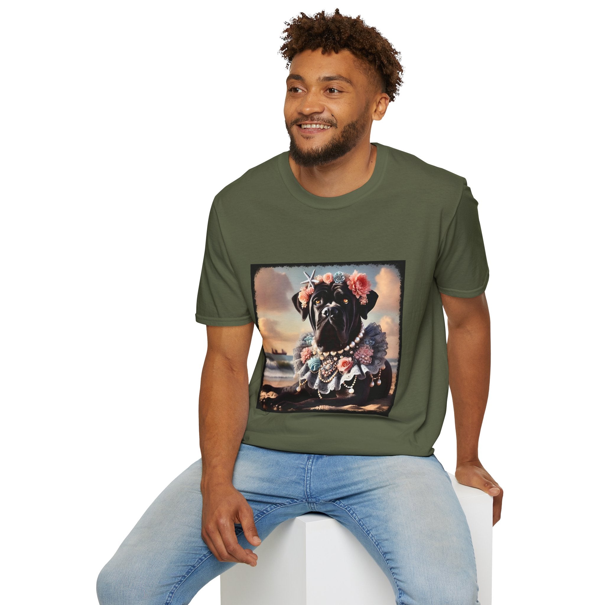 Cane Corso Beach Beauty | Unisex Dog T-Shirt
