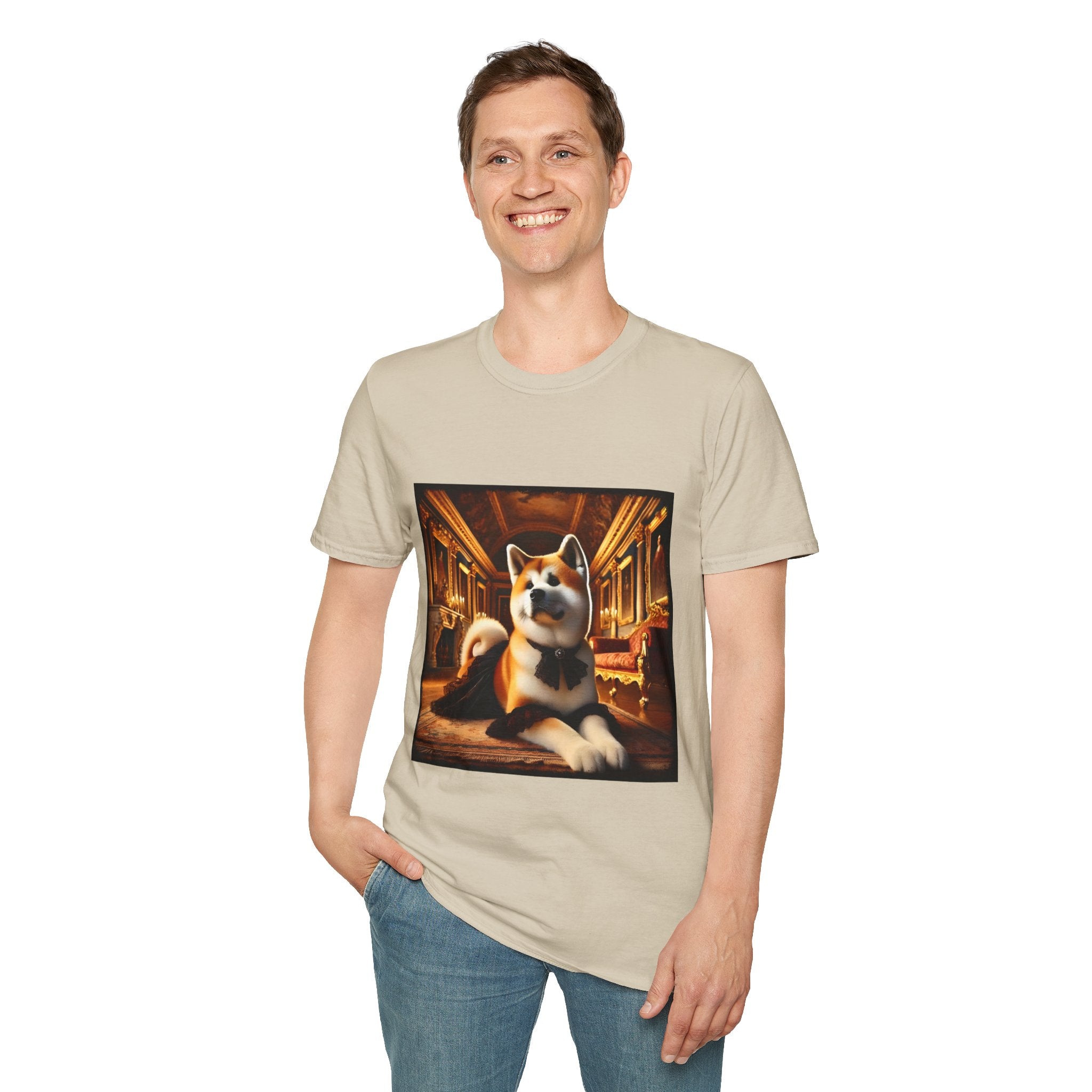 Akita Shirt | Golden Gal Dog Lover Tee