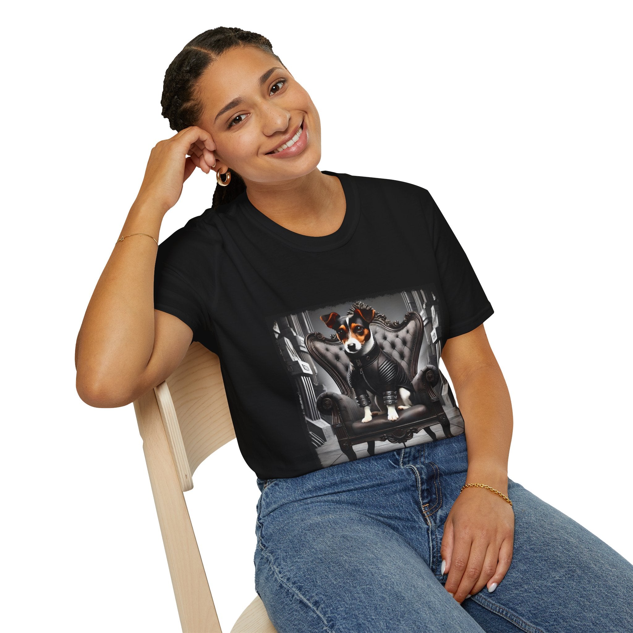 Jack Russell Terrier Dark Prince | Unisex Dog T-Shirt
