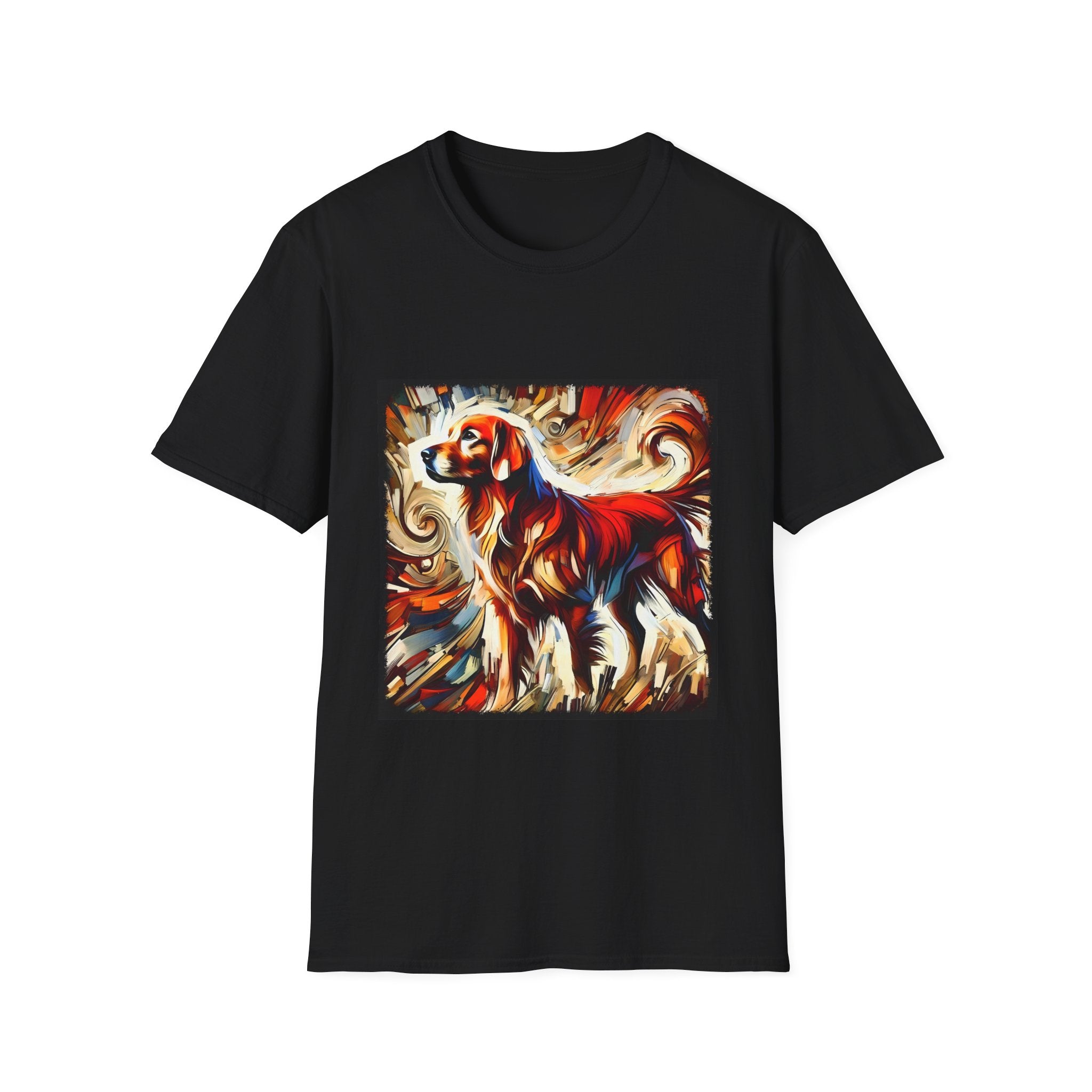 Golden Retriever Shirt | Bold Red Classic Dog Lover Tee