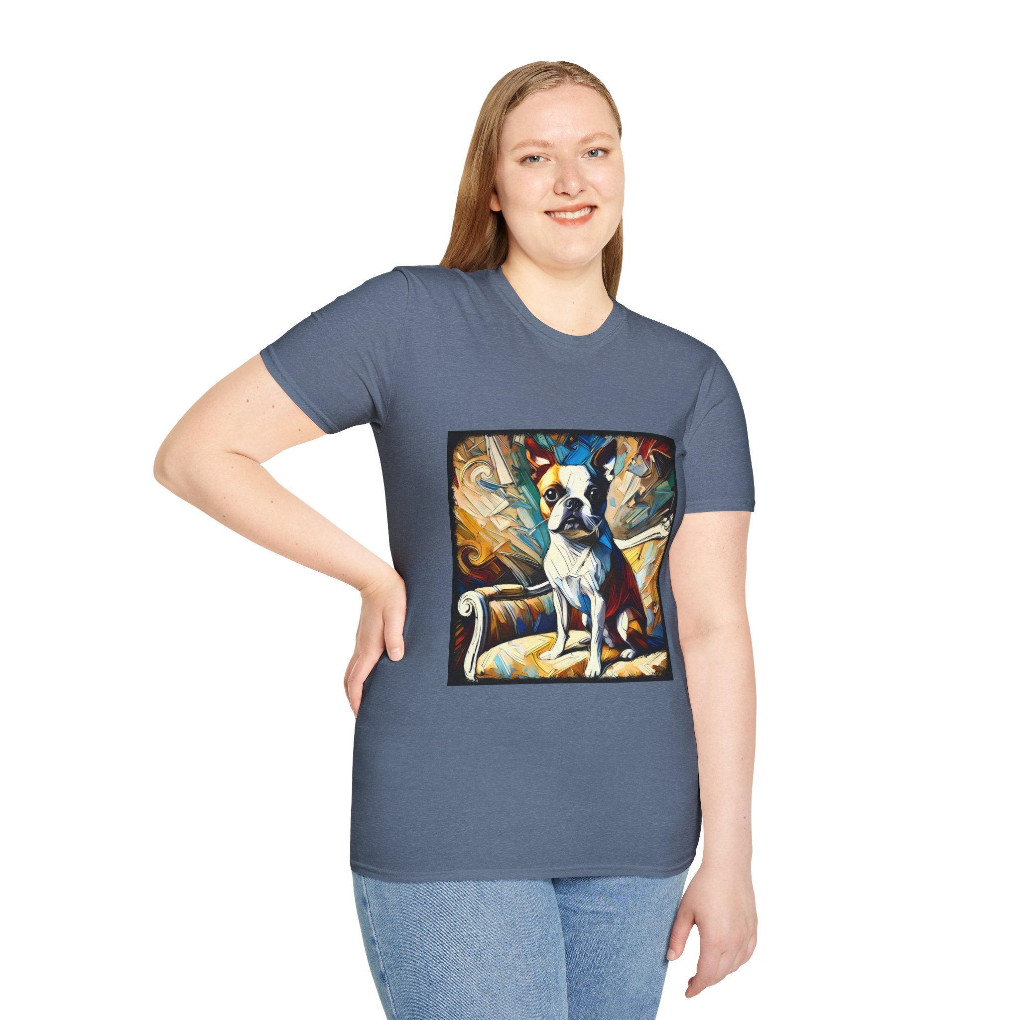 Boston Terrier Warm Classic | Unisex Dog T-Shirt