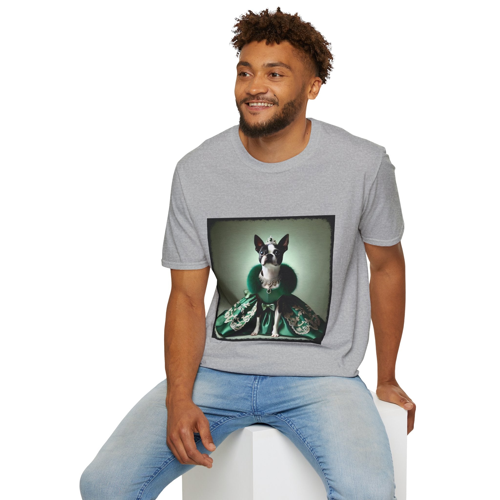 Boston Terrier Pageant Princess | Unisex Dog T-Shirt