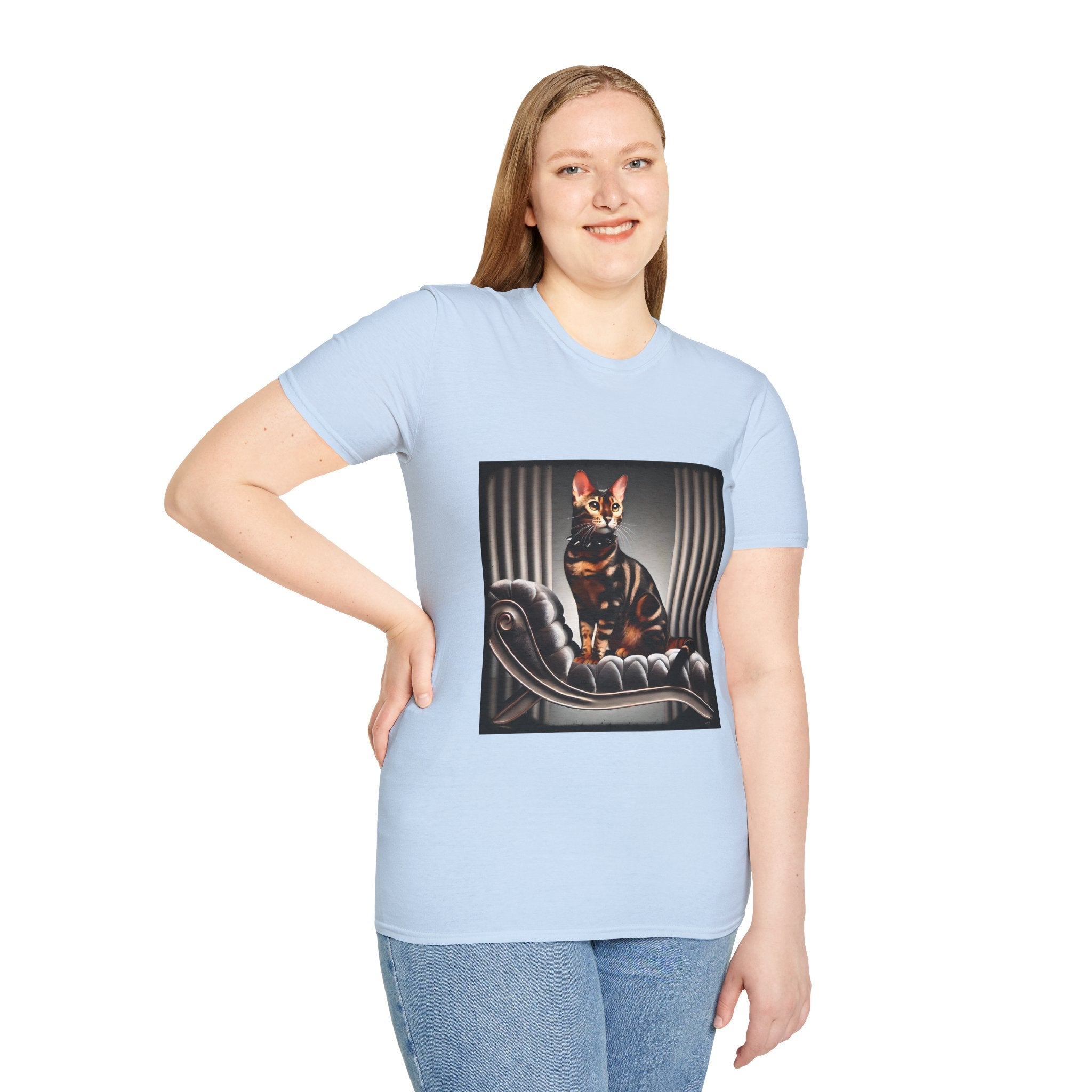 Bengal Cat Spiked Seductress | Unisex Cat T-Shirt