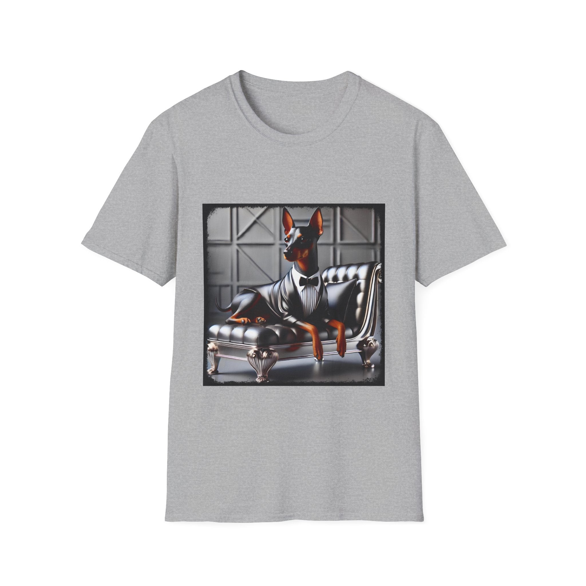 Doberman Pinscher Mini Maven | Unisex Dog T-Shirt