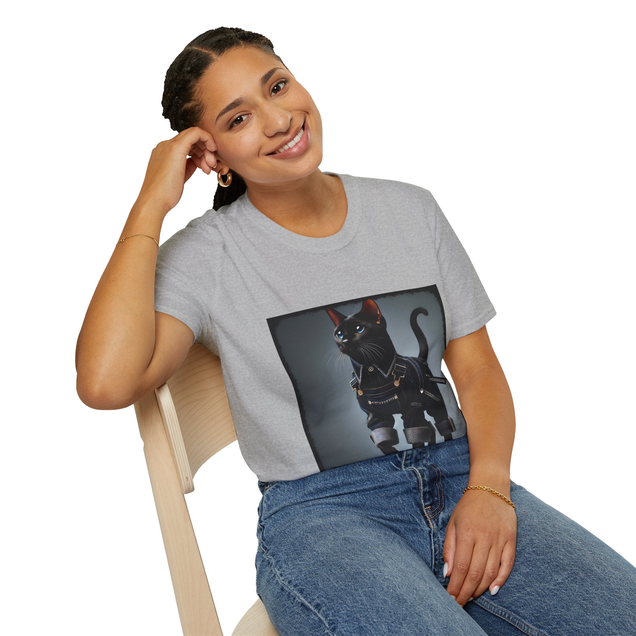 Bengal Cat Denim Dream | Unisex Cat T-Shirt