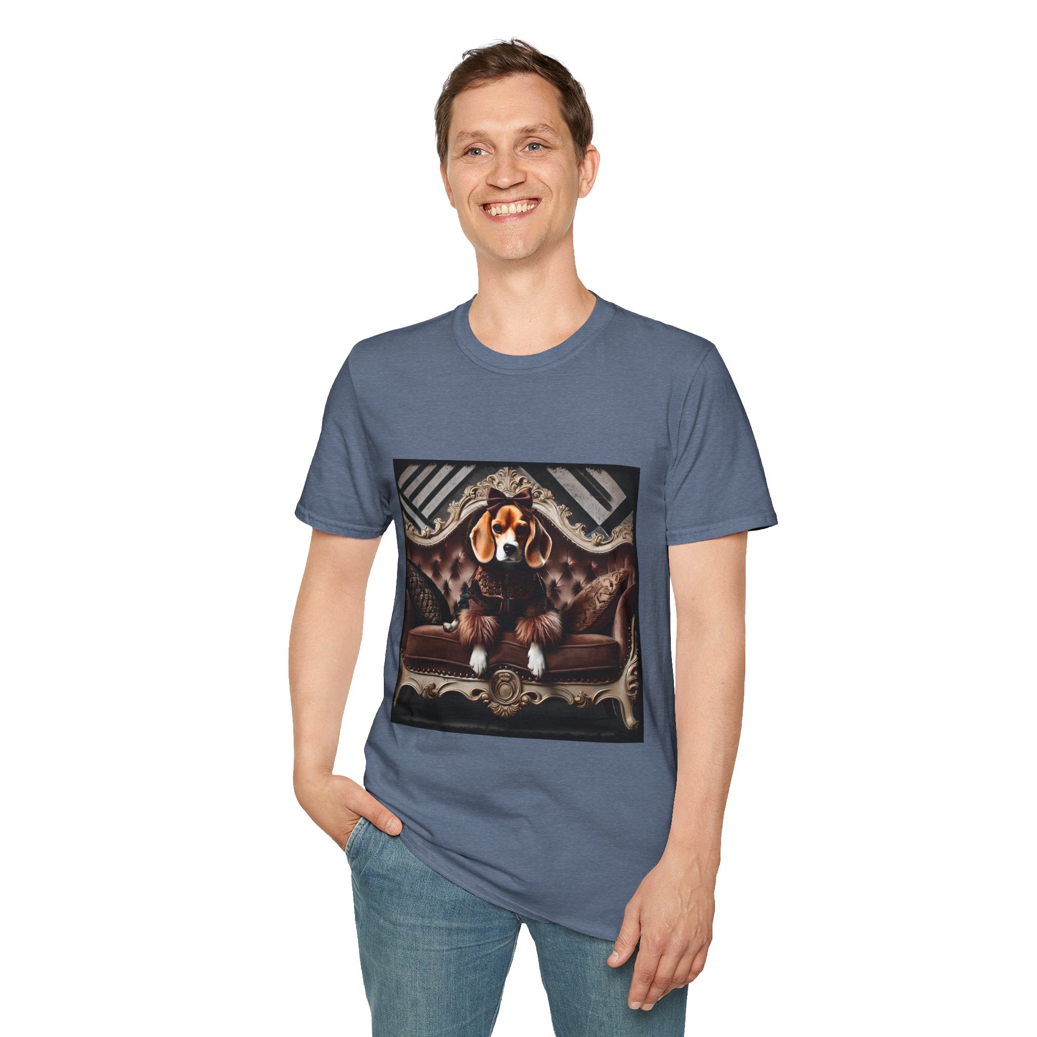 Beagle Fierce Fashionista | Unisex Dog T-Shirt