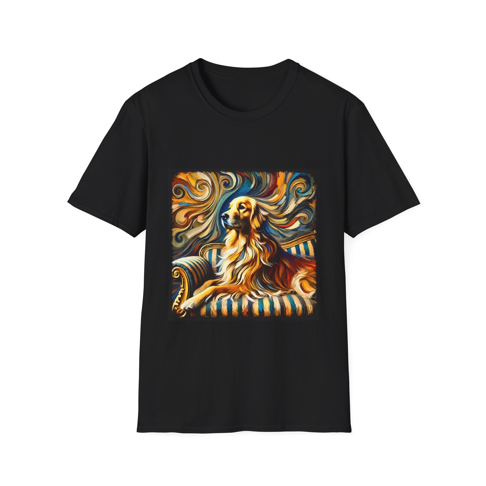 Golden Retriever Shirt | Warm Swirl Dog Lover Tee