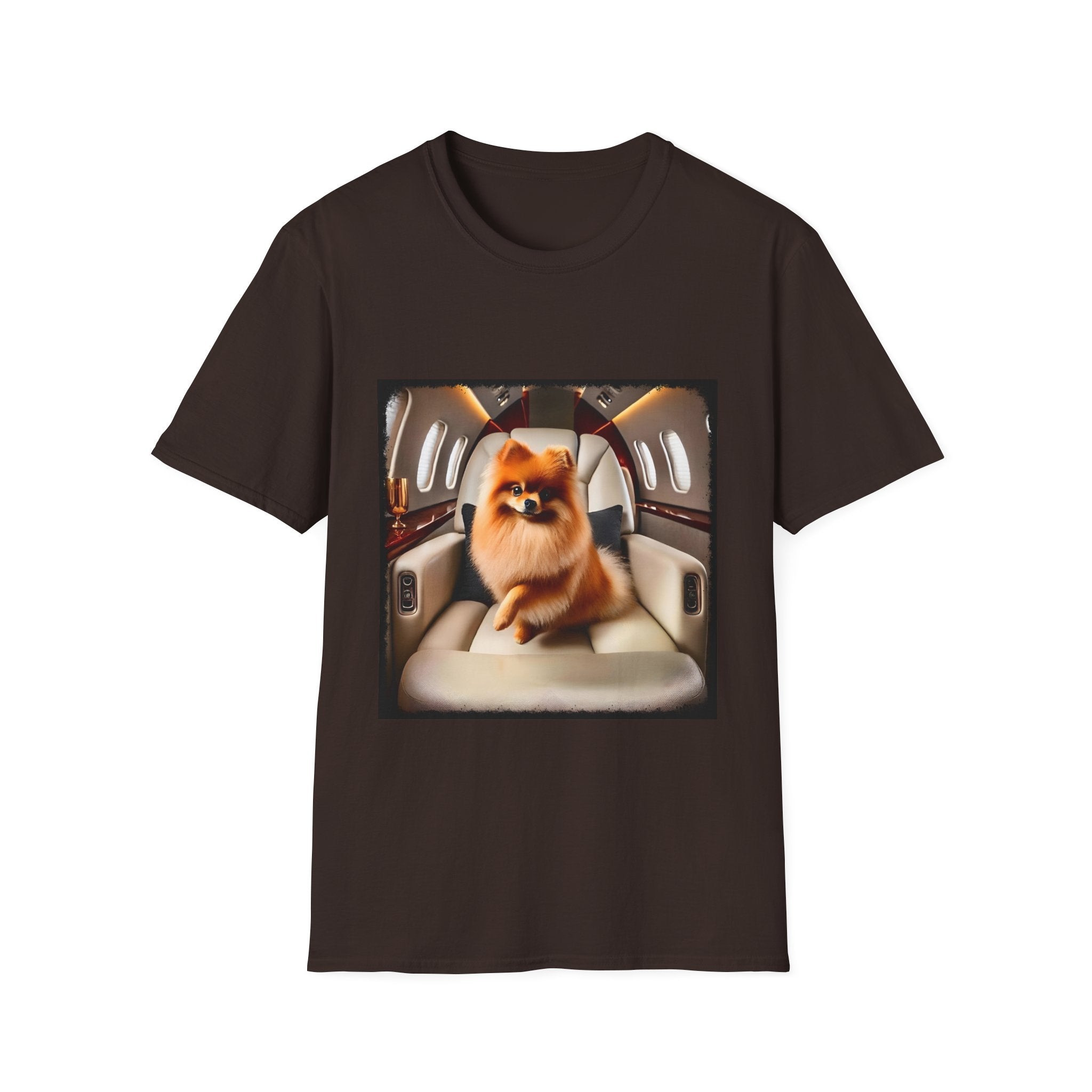 Pomeranian Jet Setter | Unisex Dog T-Shirt