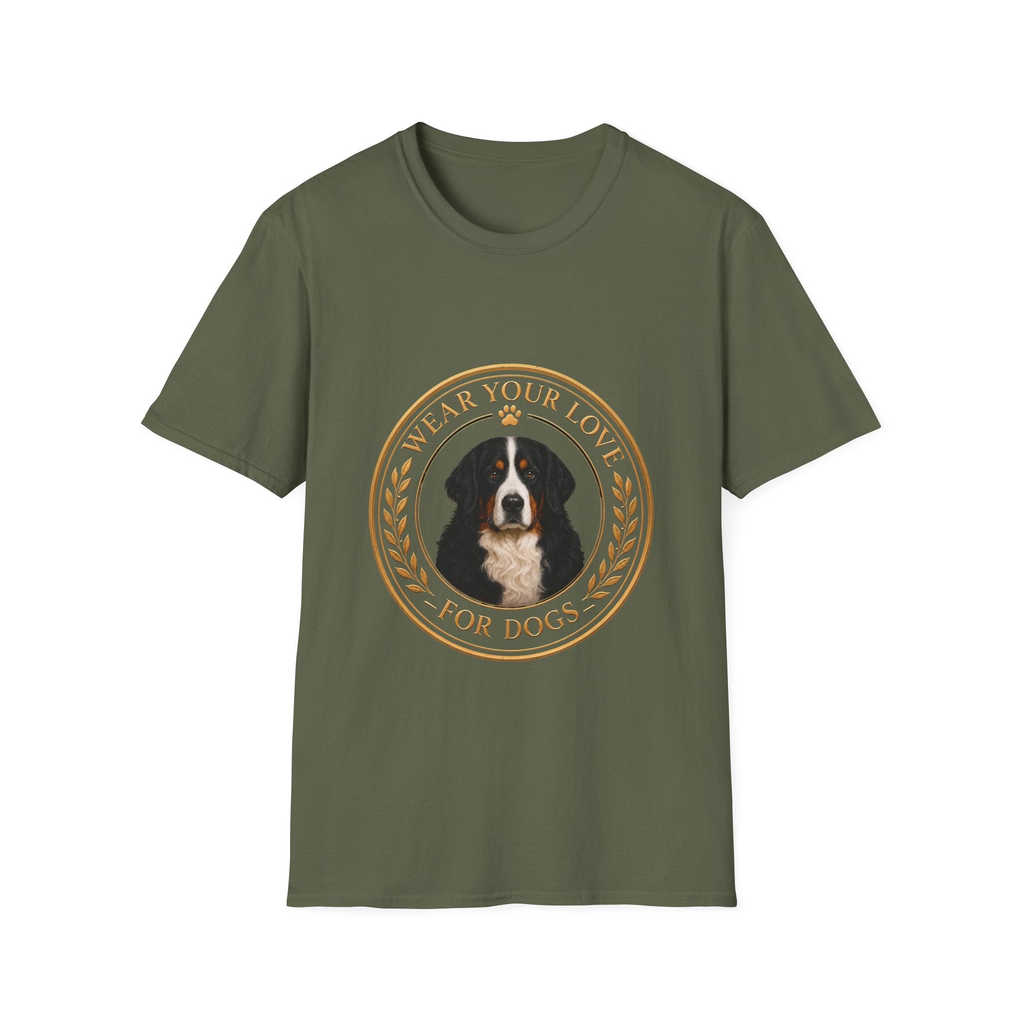 Bernese Mountain Dog Shirt | Wear Your Love for Dogs Dog Lover Tee