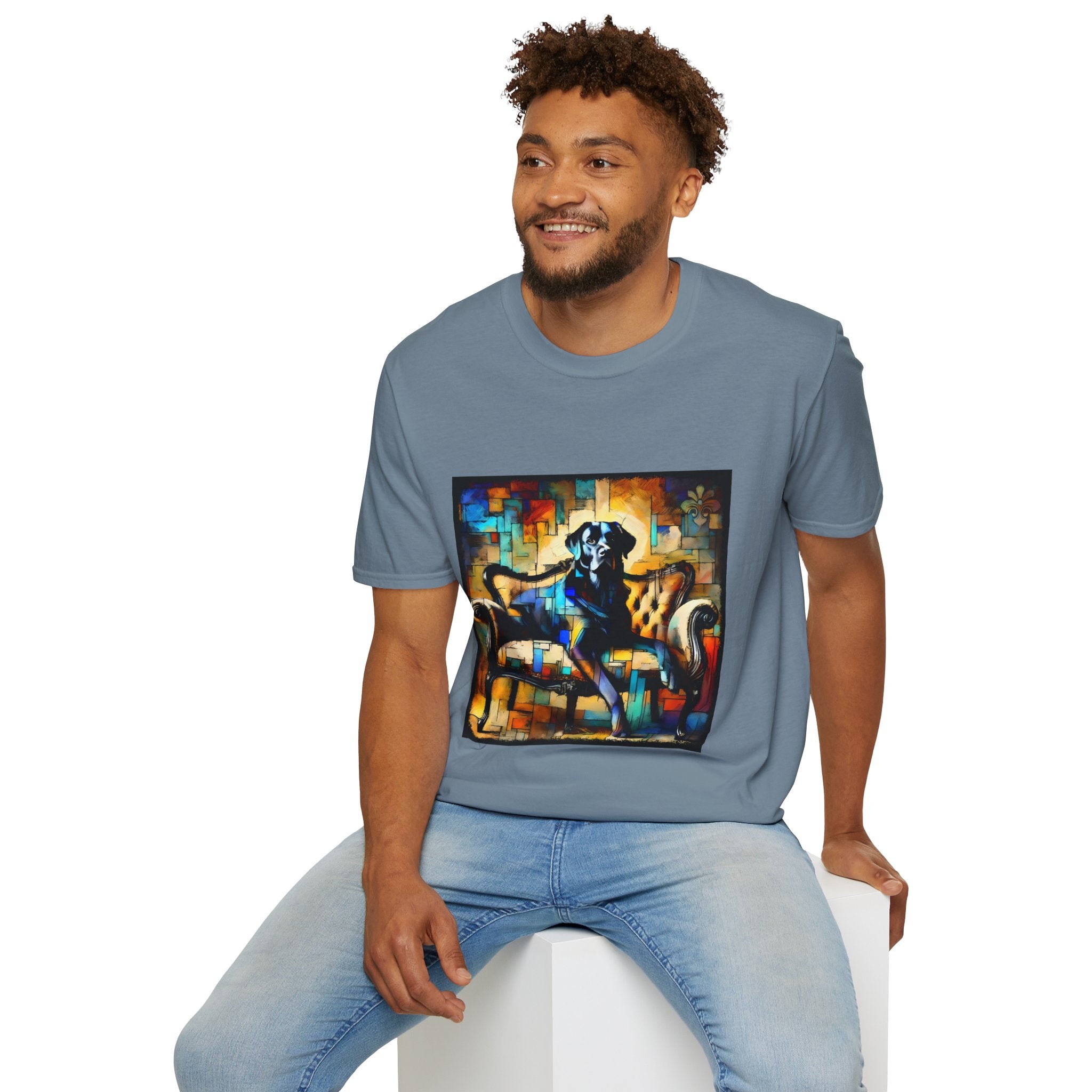 Labrador Retriever Mirror Ball Classic | Unisex Dog T-Shirt